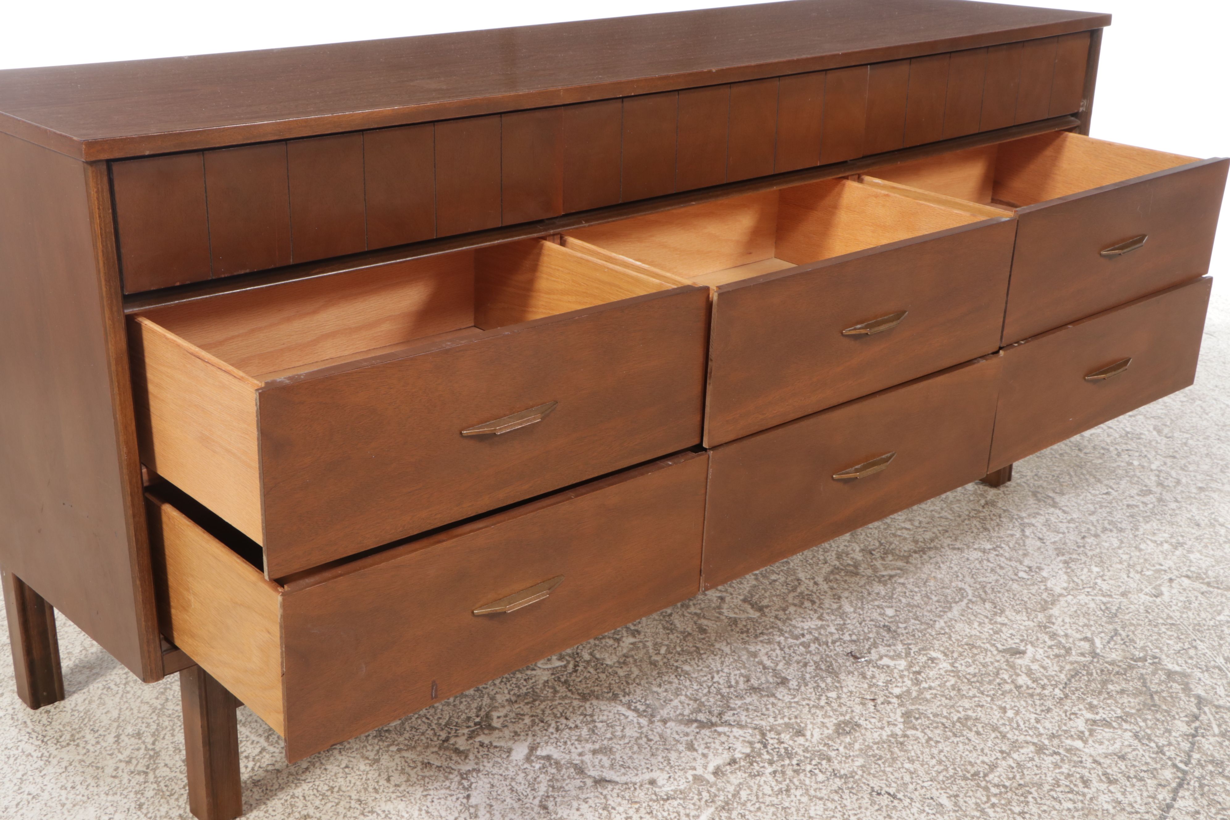 Mid Century Modern Mahogany Dresser