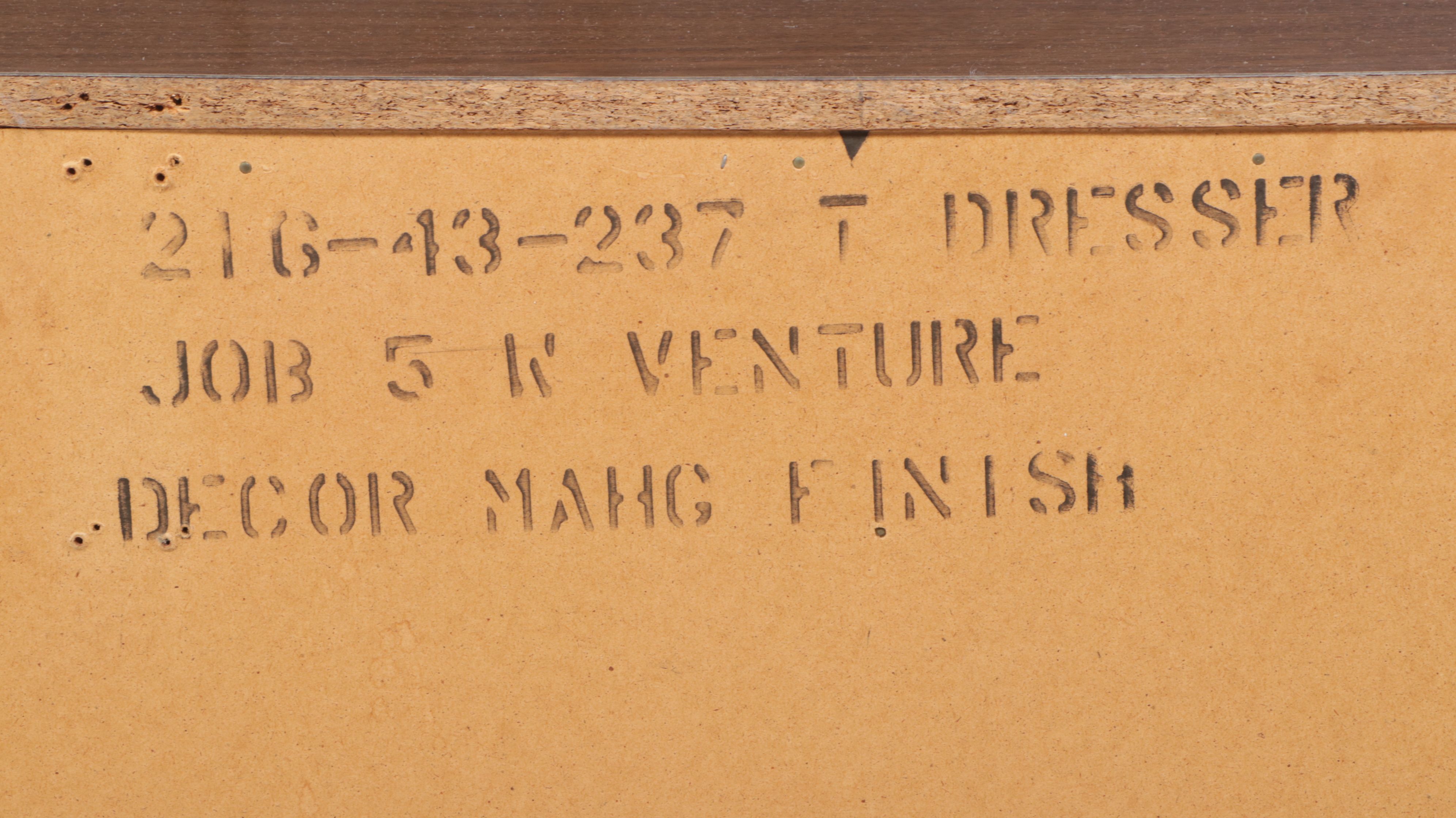 Mid Century Modern Mahogany Dresser