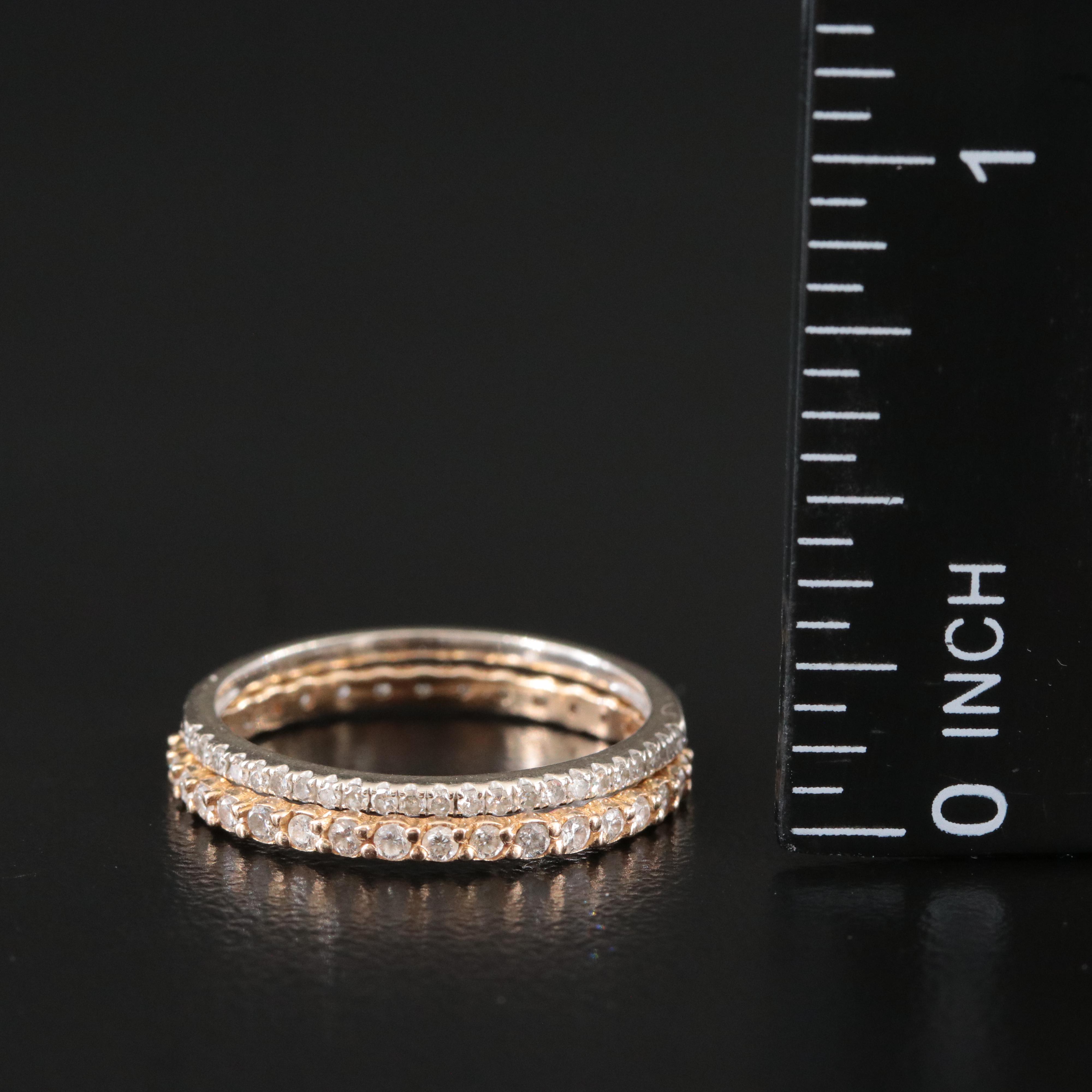 14K Diamond Ring Lot