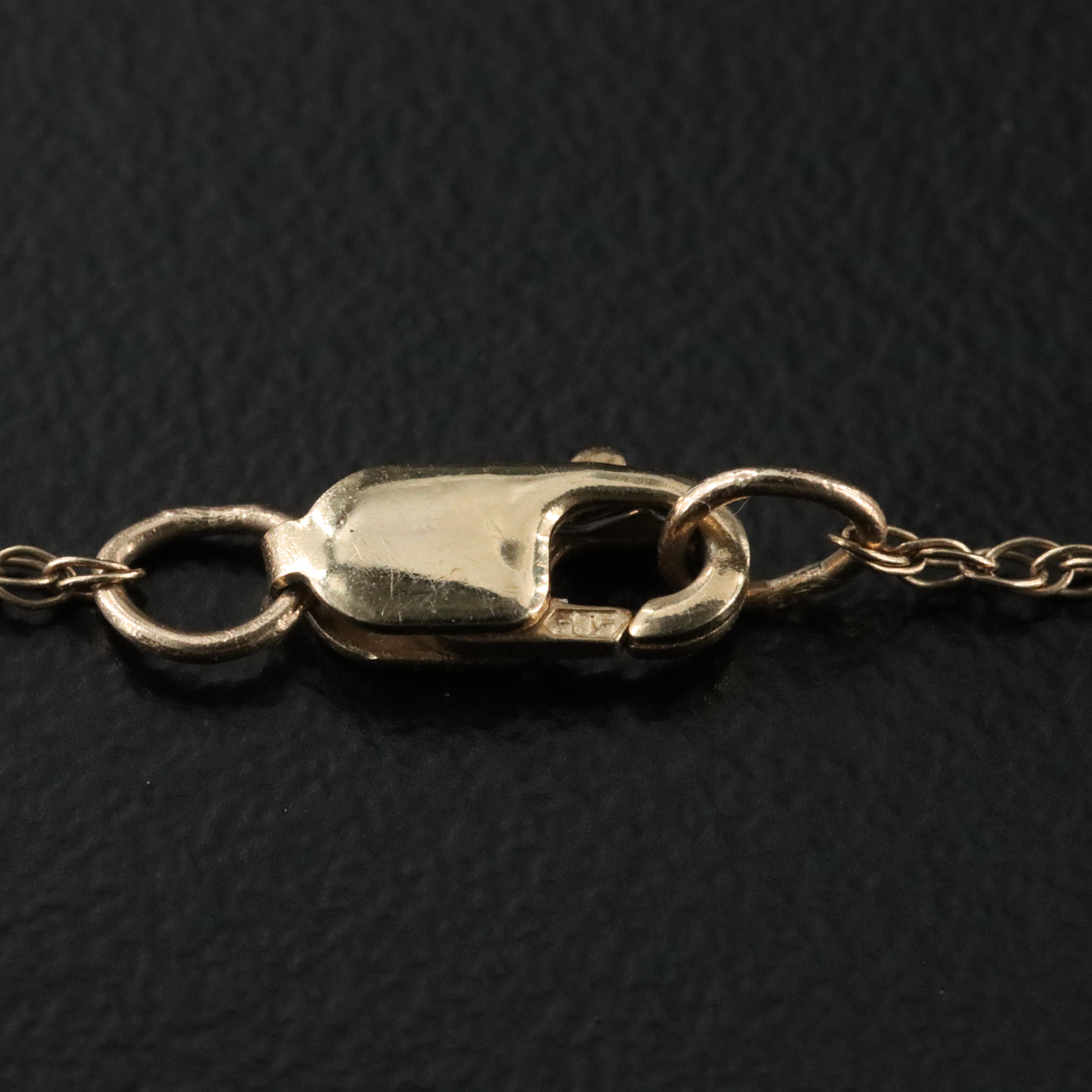 Kallati 14K Fancy Yellow Diamond Pendant Necklace