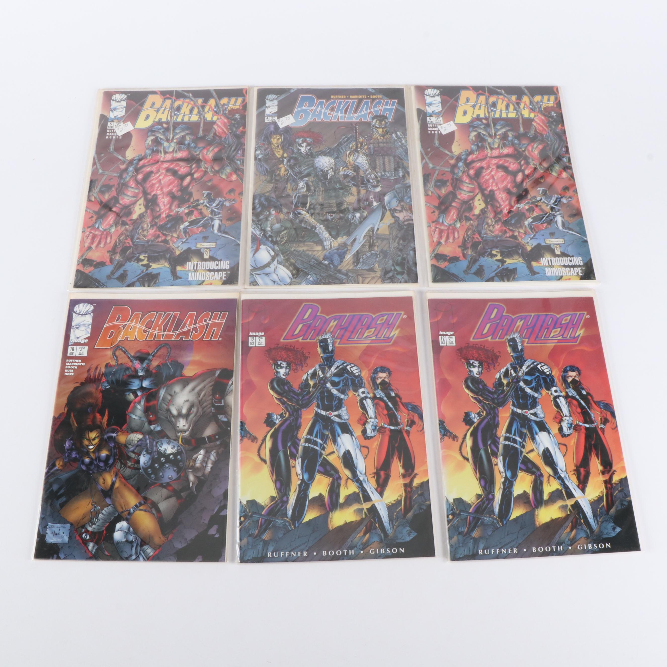 Modern Age Comic Books Featuring "The Pact", "Backlash", and More