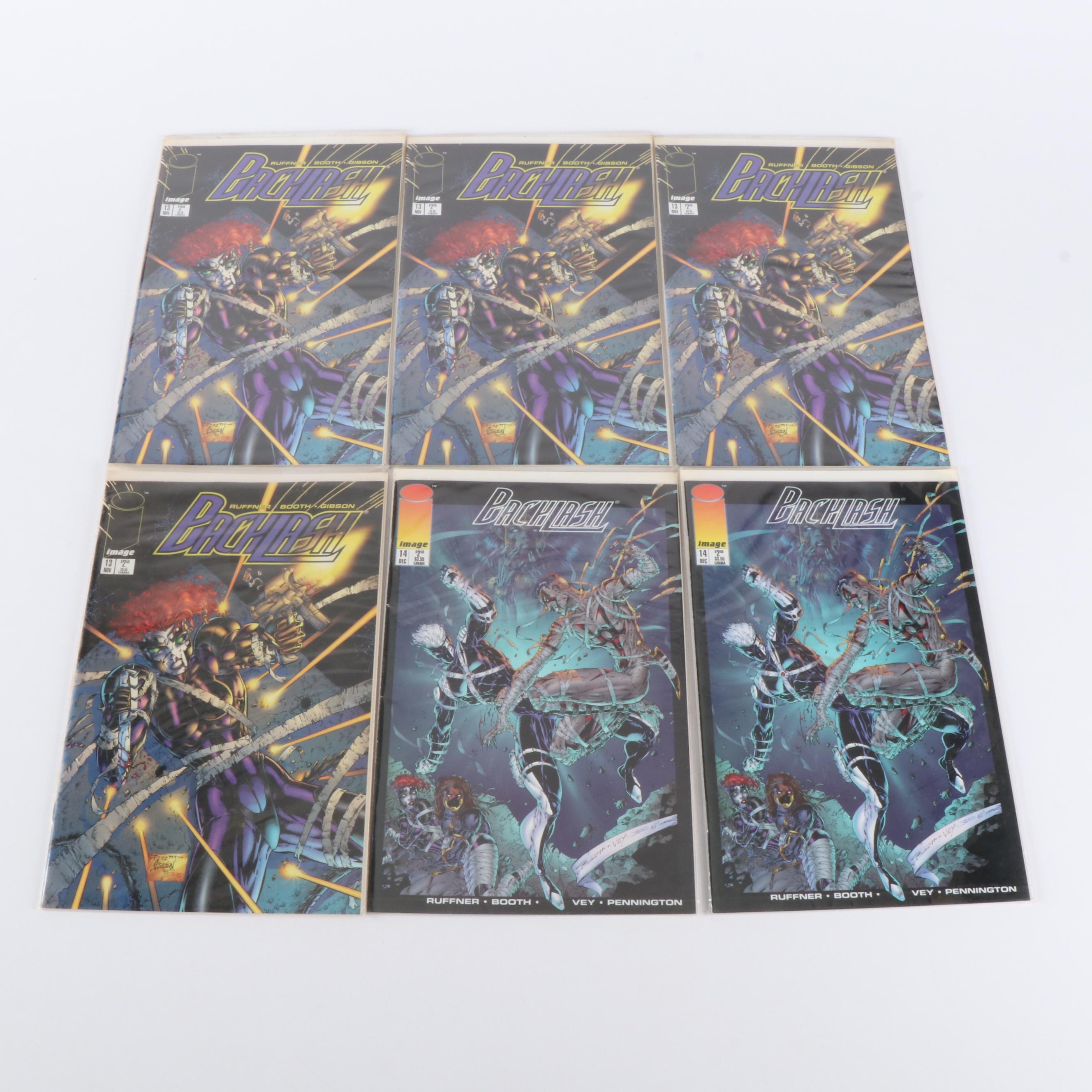 Modern Age Comic Books Featuring "The Pact", "Backlash", and More