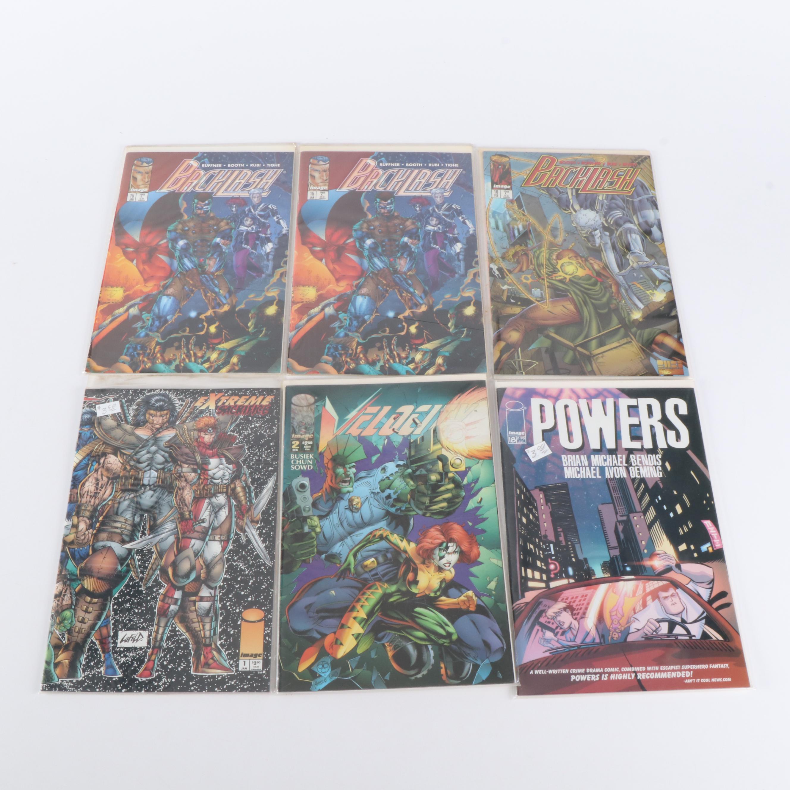 Modern Age Comic Books Featuring "The Pact", "Backlash", and More