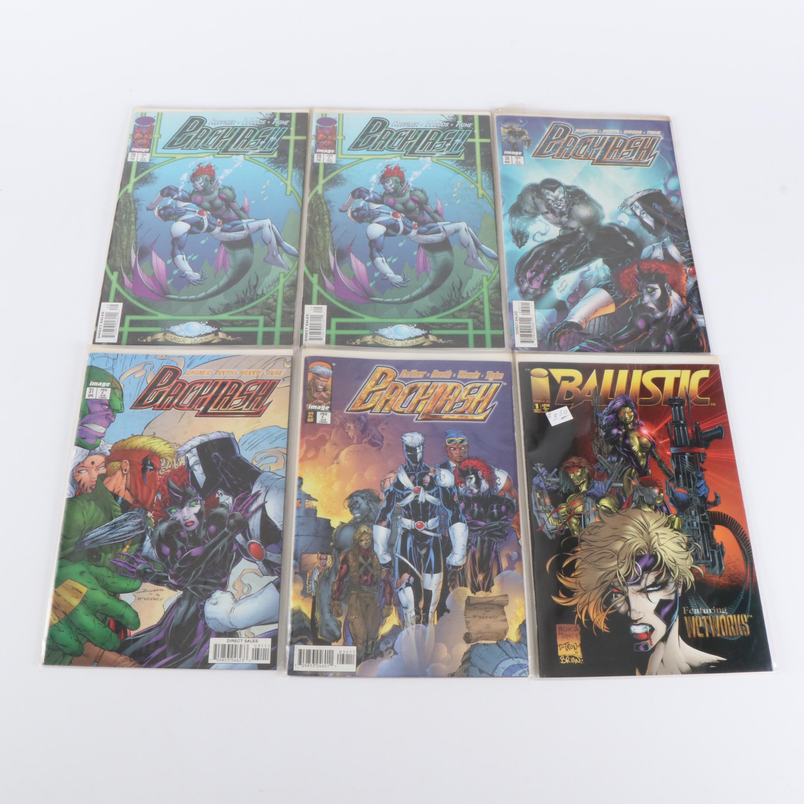 Modern Age Comic Books Featuring "The Pact", "Backlash", and More