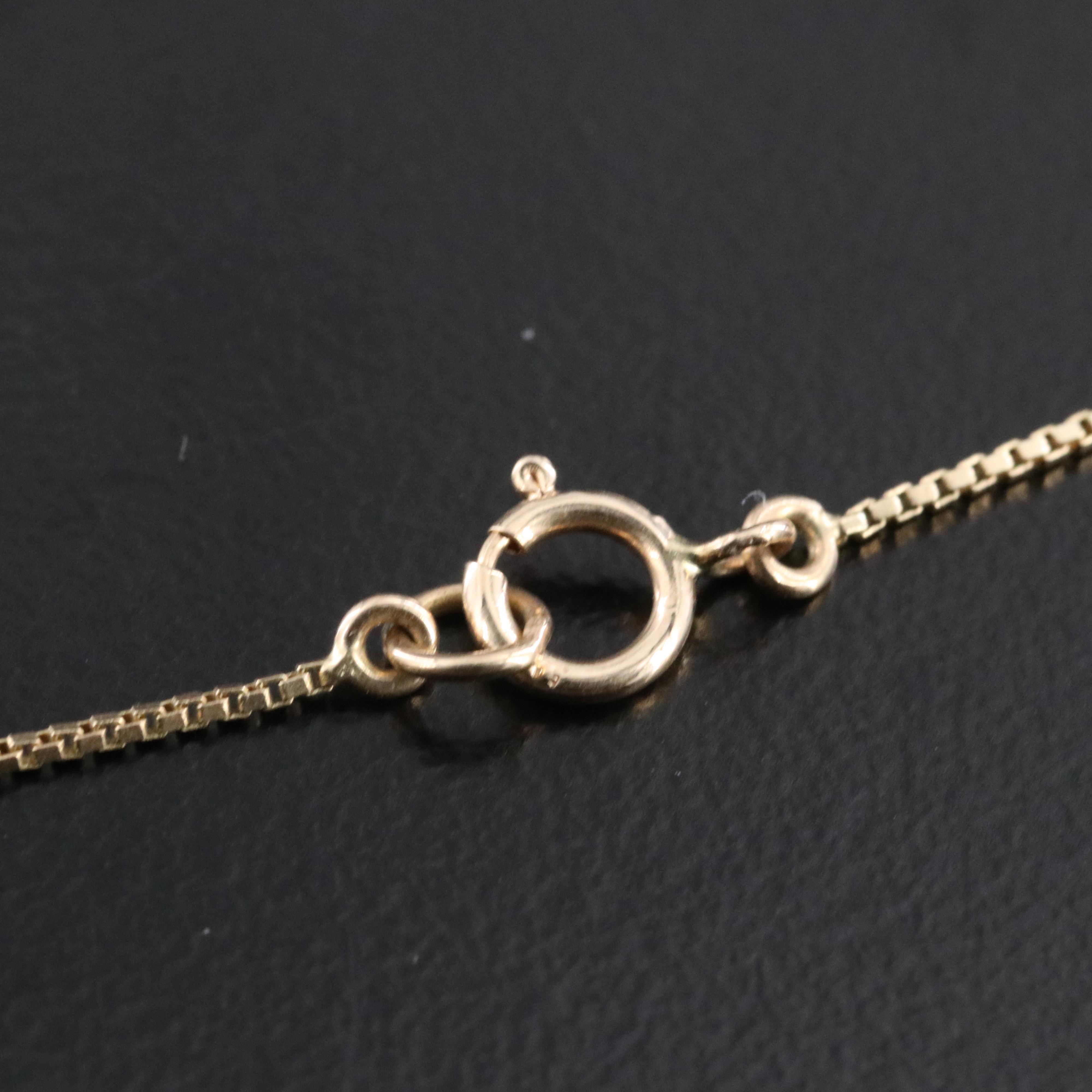 14K Opal, Diamond and White Sapphire Pendant Necklace