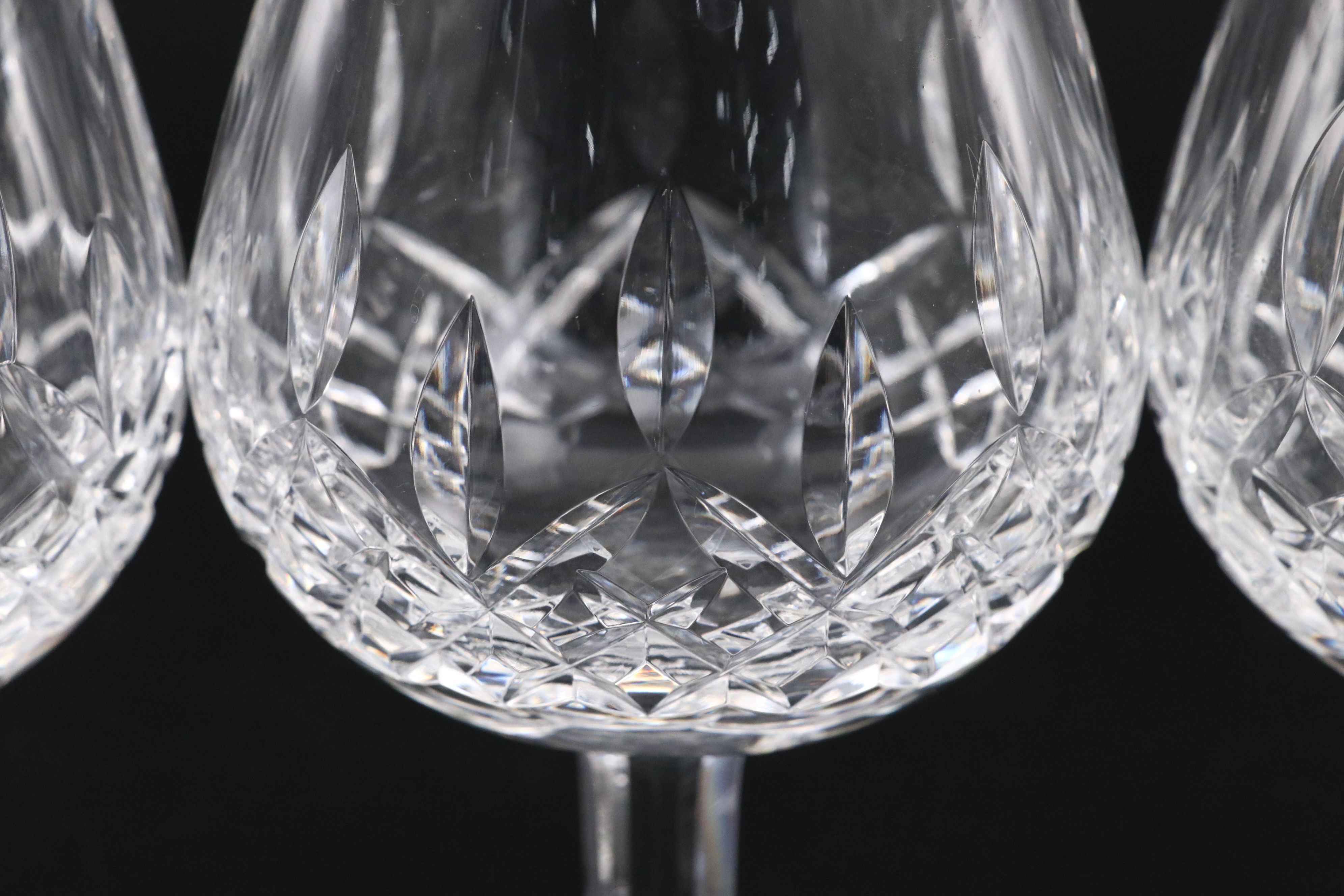 Waterford Crystal "Lismore" Brandy Snifters