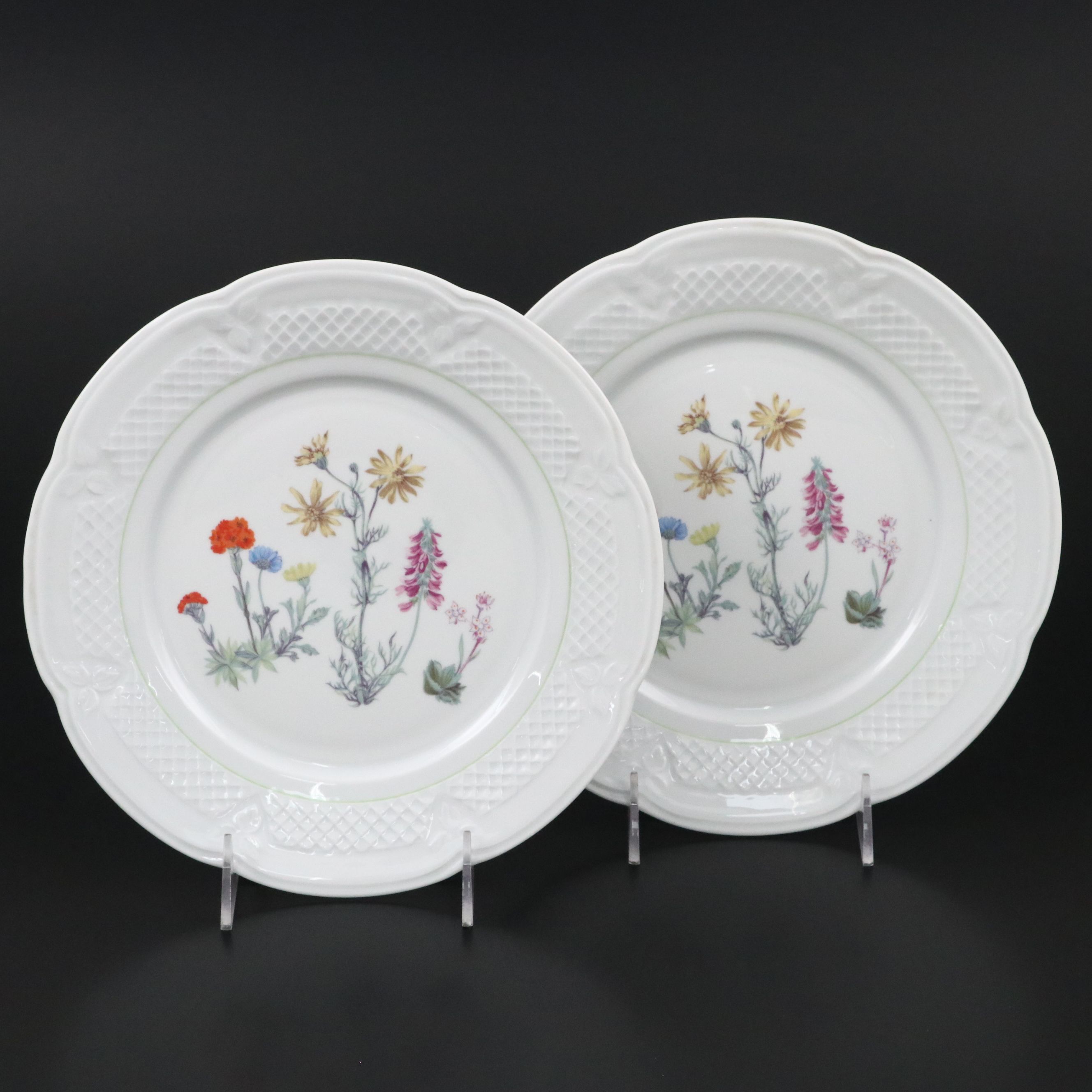 Philippe Deshoulières Limoges Porcelain Plates