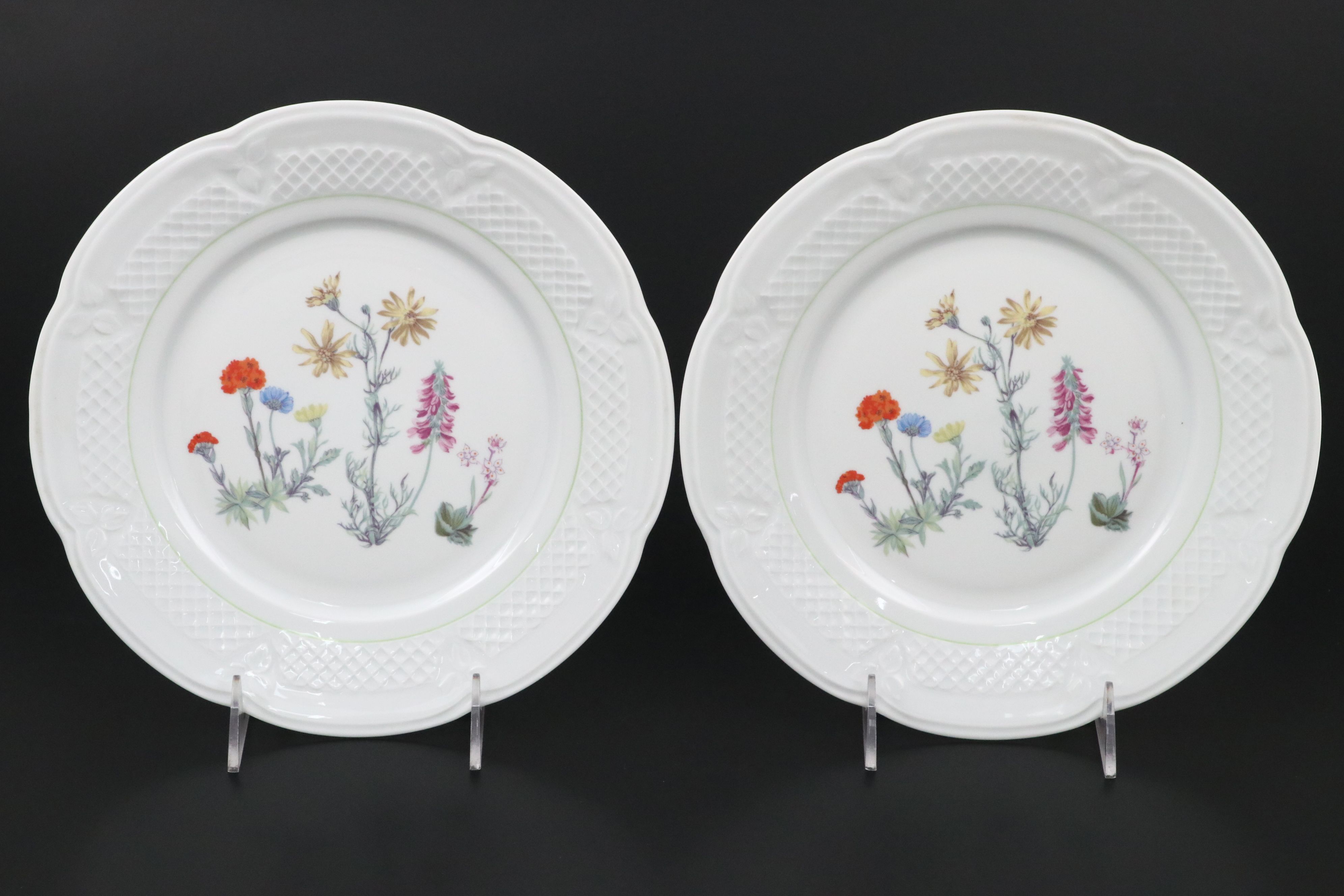 Philippe Deshoulières Limoges Porcelain Plates