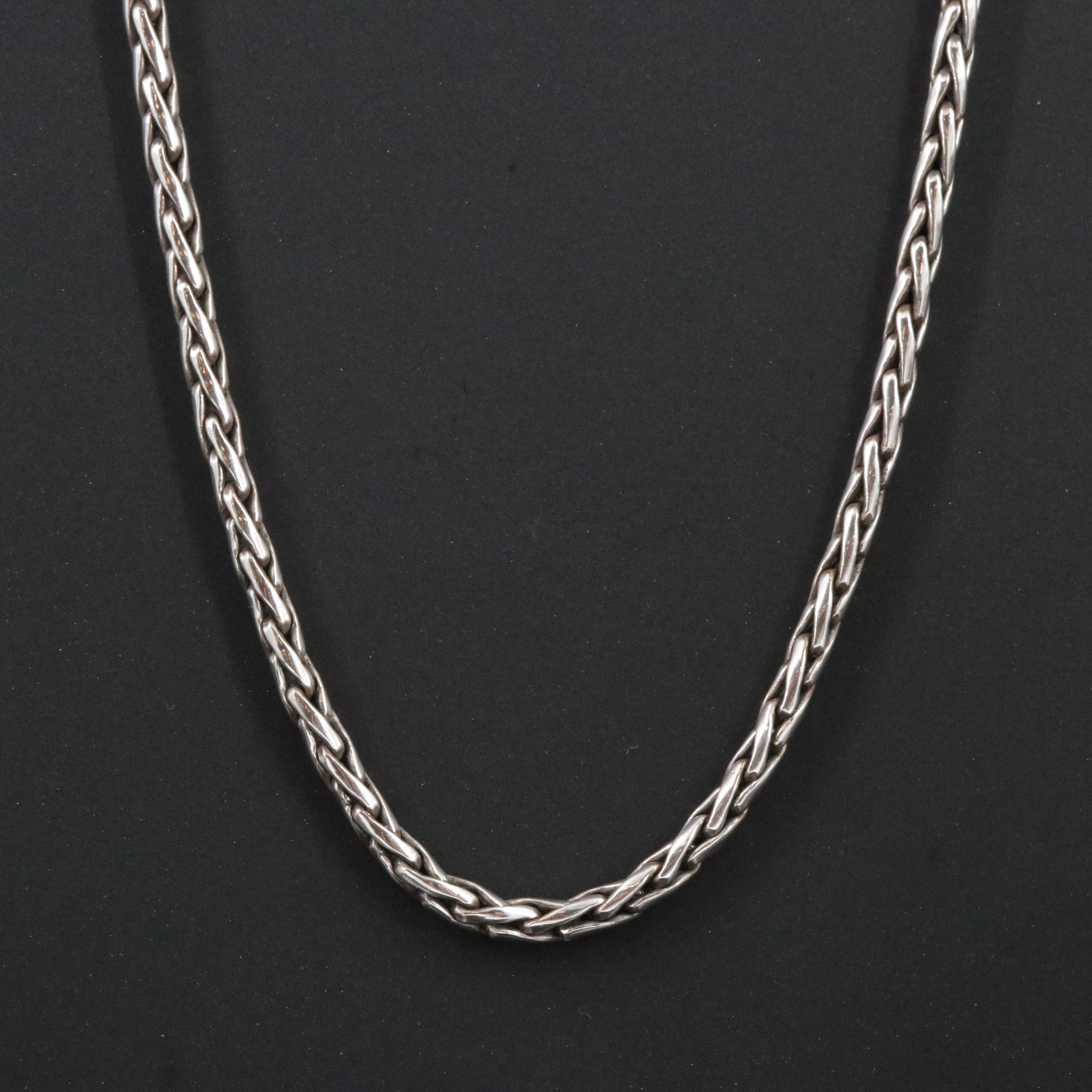 EFFY Sterling Wheat Chain Necklace