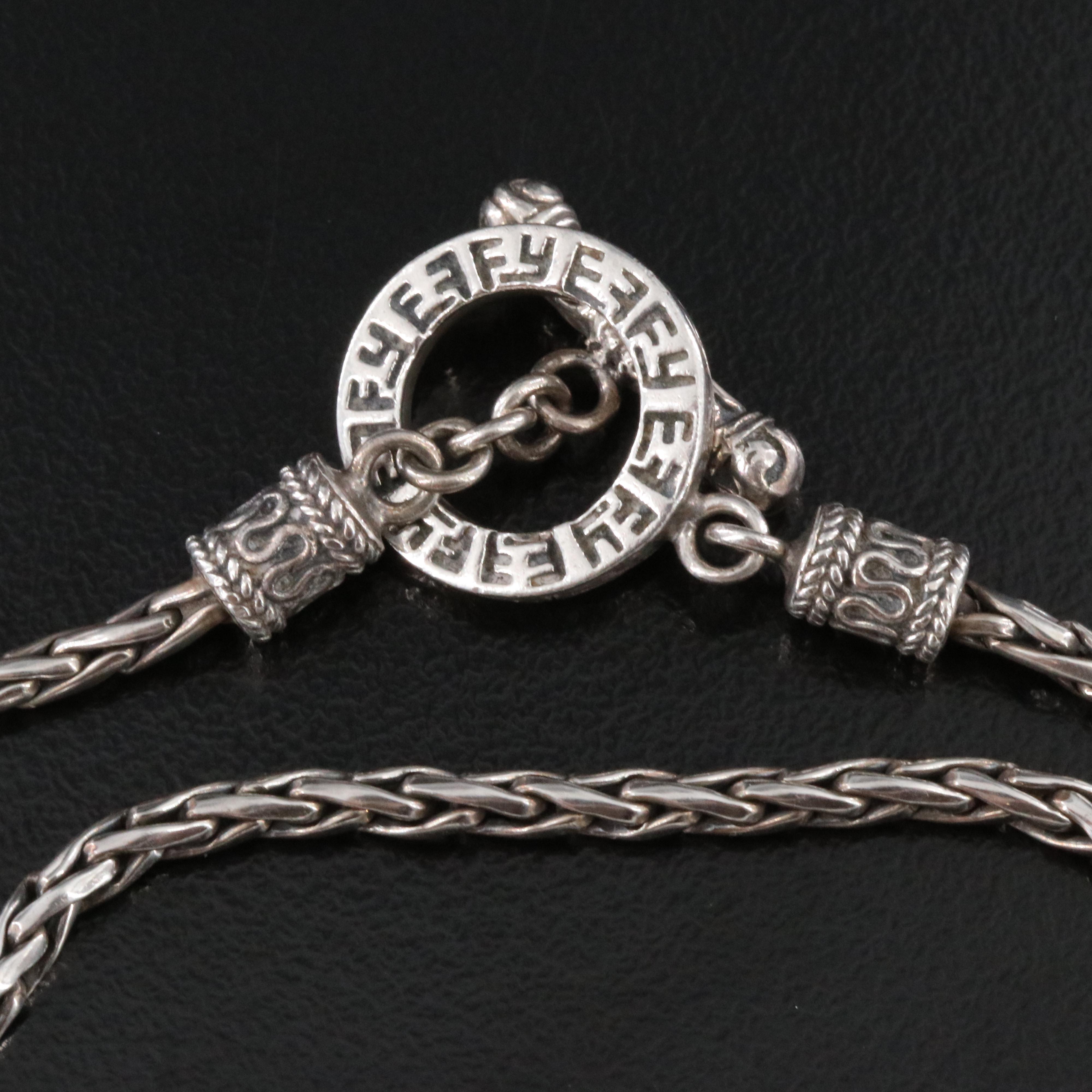 EFFY Sterling Wheat Chain Necklace