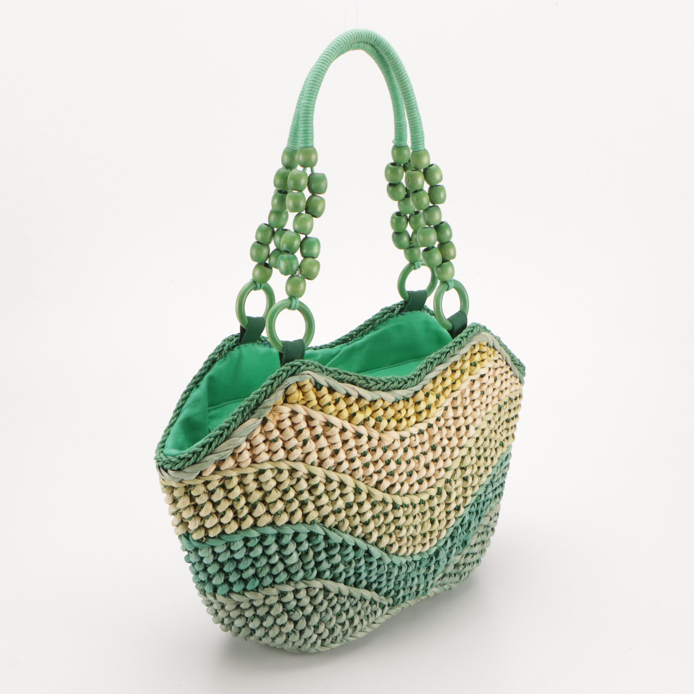 Elliott Lucca Woven Leather, Coldwater Creek Raffia and Other Shoulder Bags