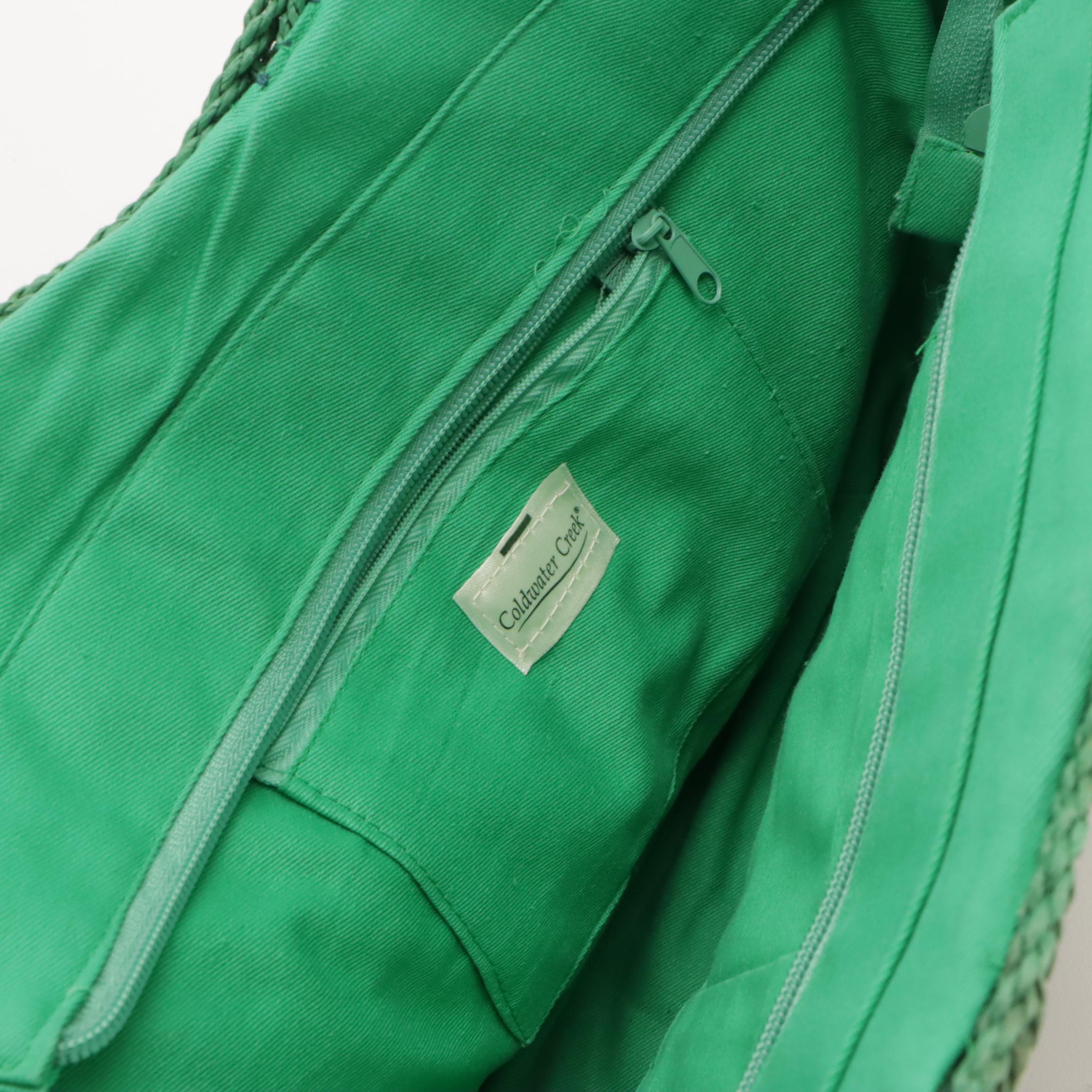 Elliott Lucca Woven Leather, Coldwater Creek Raffia and Other Shoulder Bags