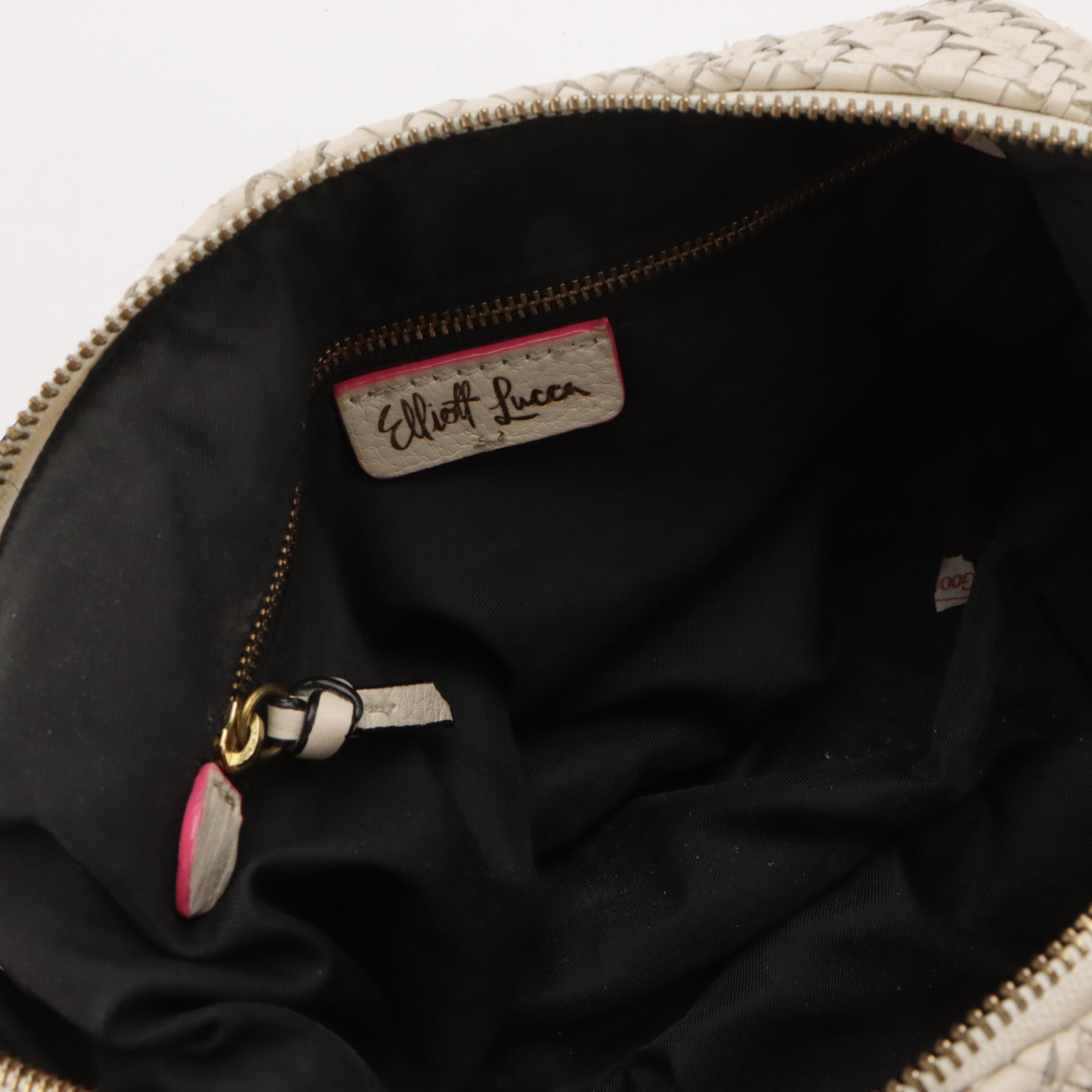 Elliott Lucca Woven Leather, Coldwater Creek Raffia and Other Shoulder Bags