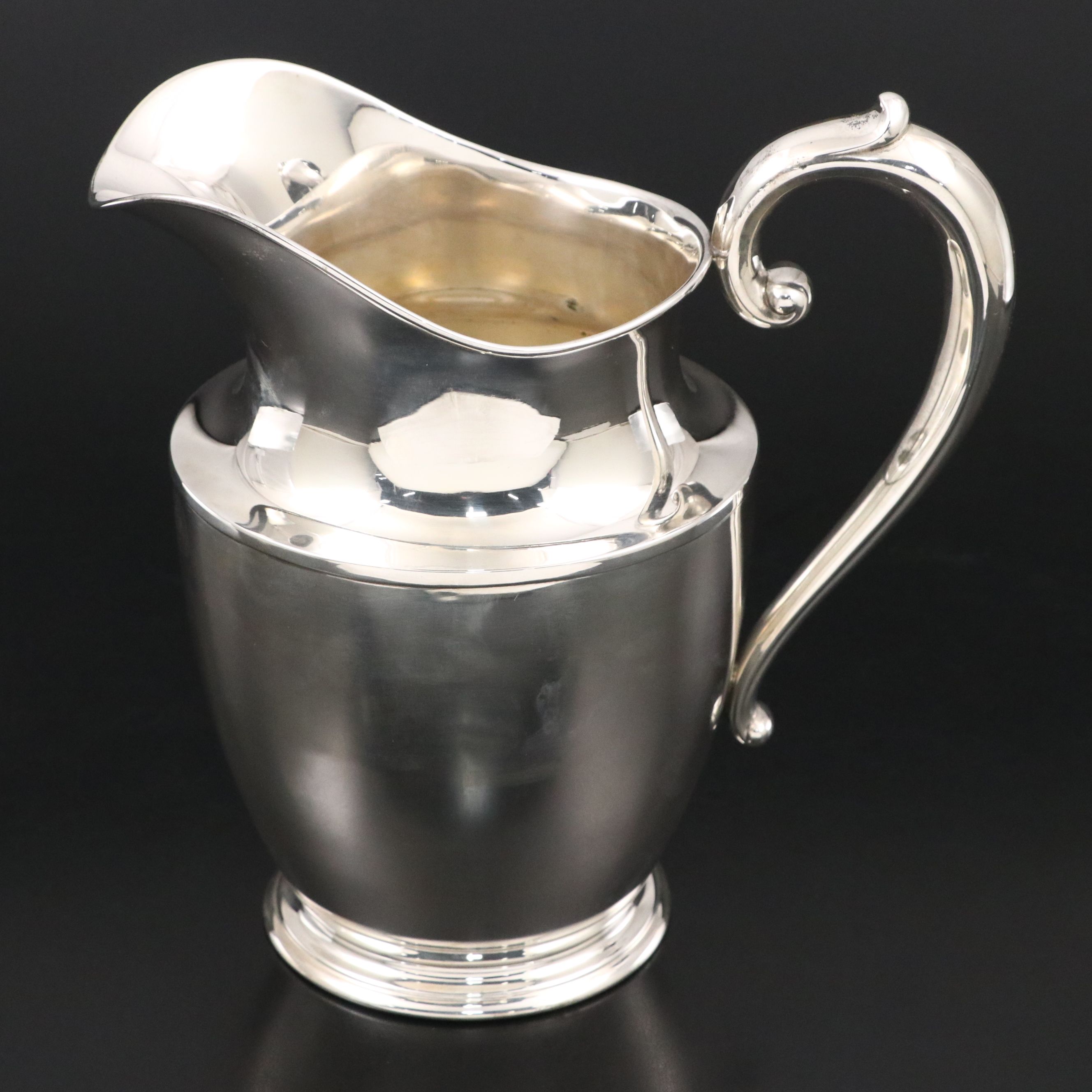 Wallace Sterling Silver Water Pitcher, Early to Mid-20th Century