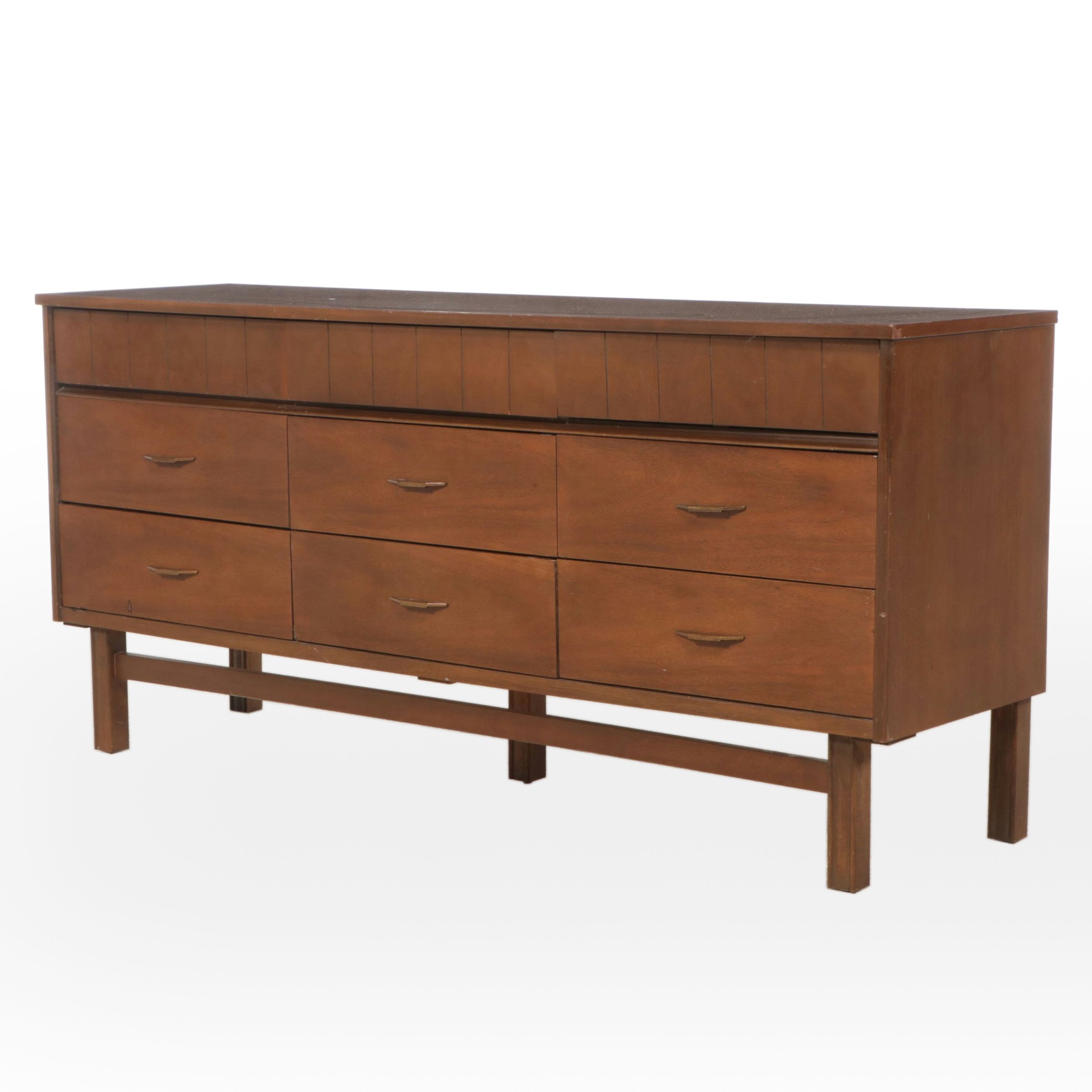 Mid Century Modern Mahogany Dresser