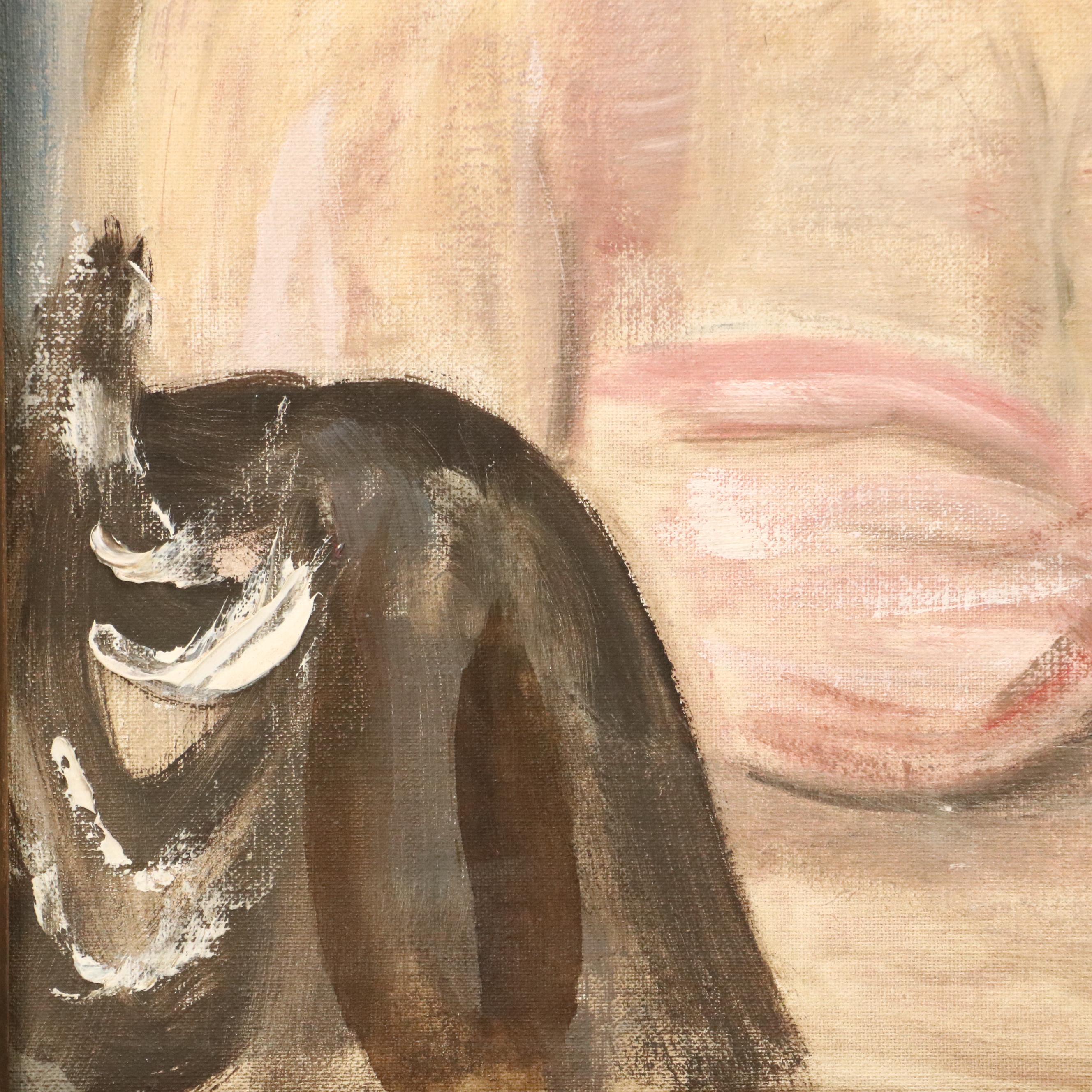 Portrait of Woman Oil Painting