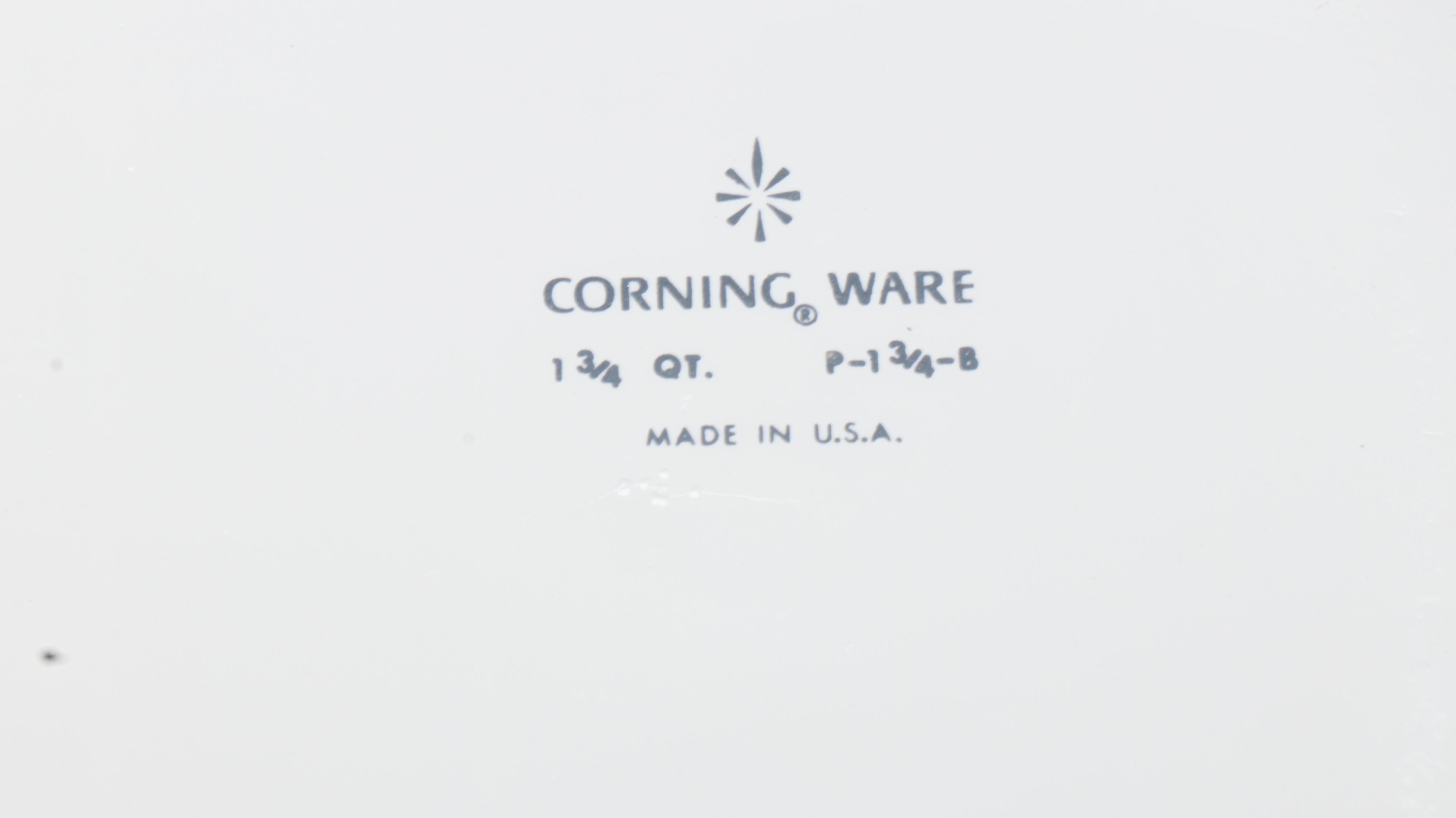 Corning Ware "Cornflower Blue" Casserole Dishes with Trivets and Coffee Pot