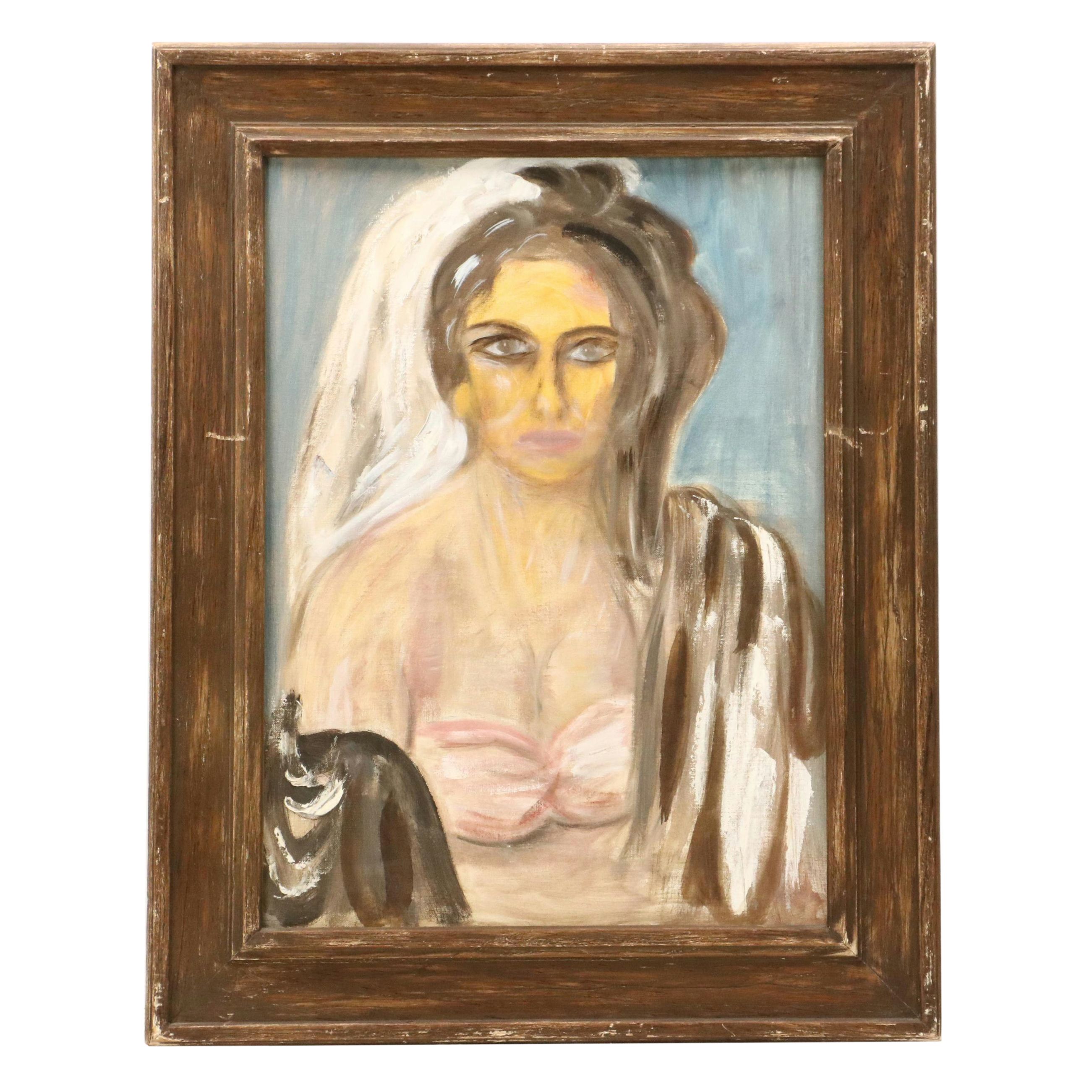 Portrait of Woman Oil Painting