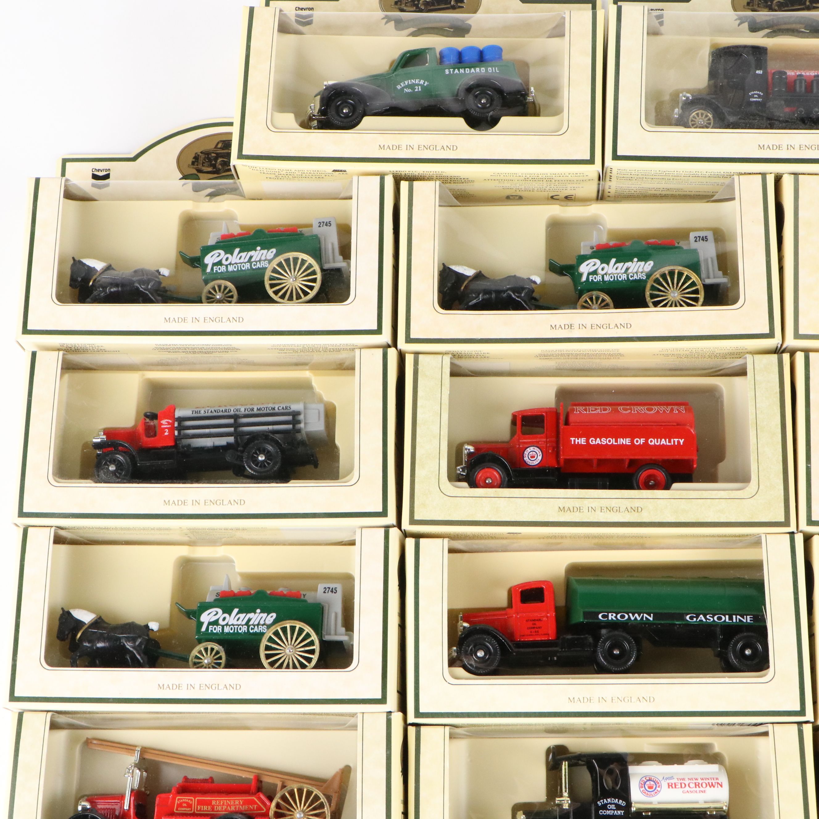 Chevron Lledo "Days Gone" English Commemorative Model Diecast Vehicles, 1990s