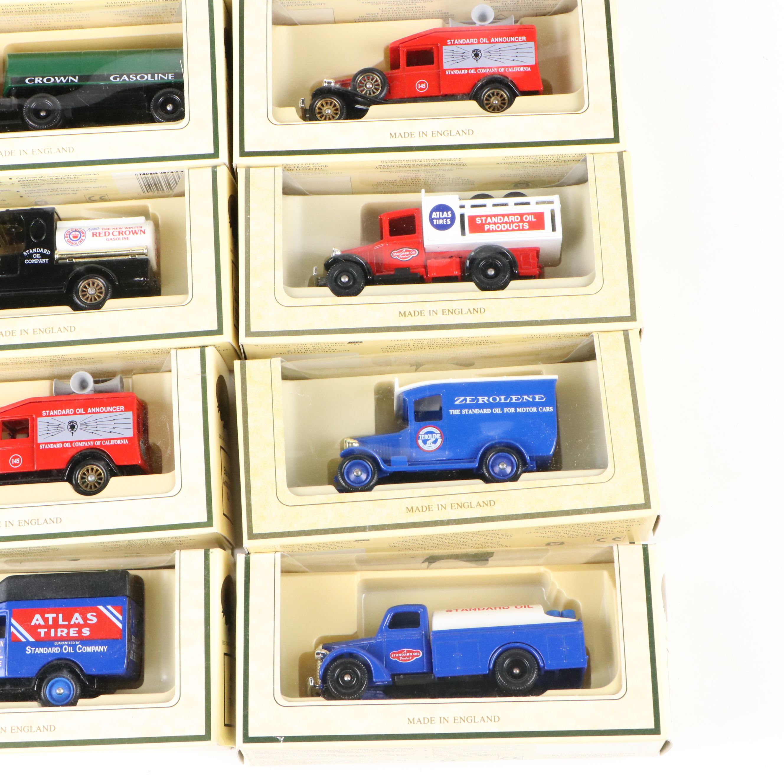Chevron Lledo "Days Gone" English Commemorative Model Diecast Vehicles, 1990s