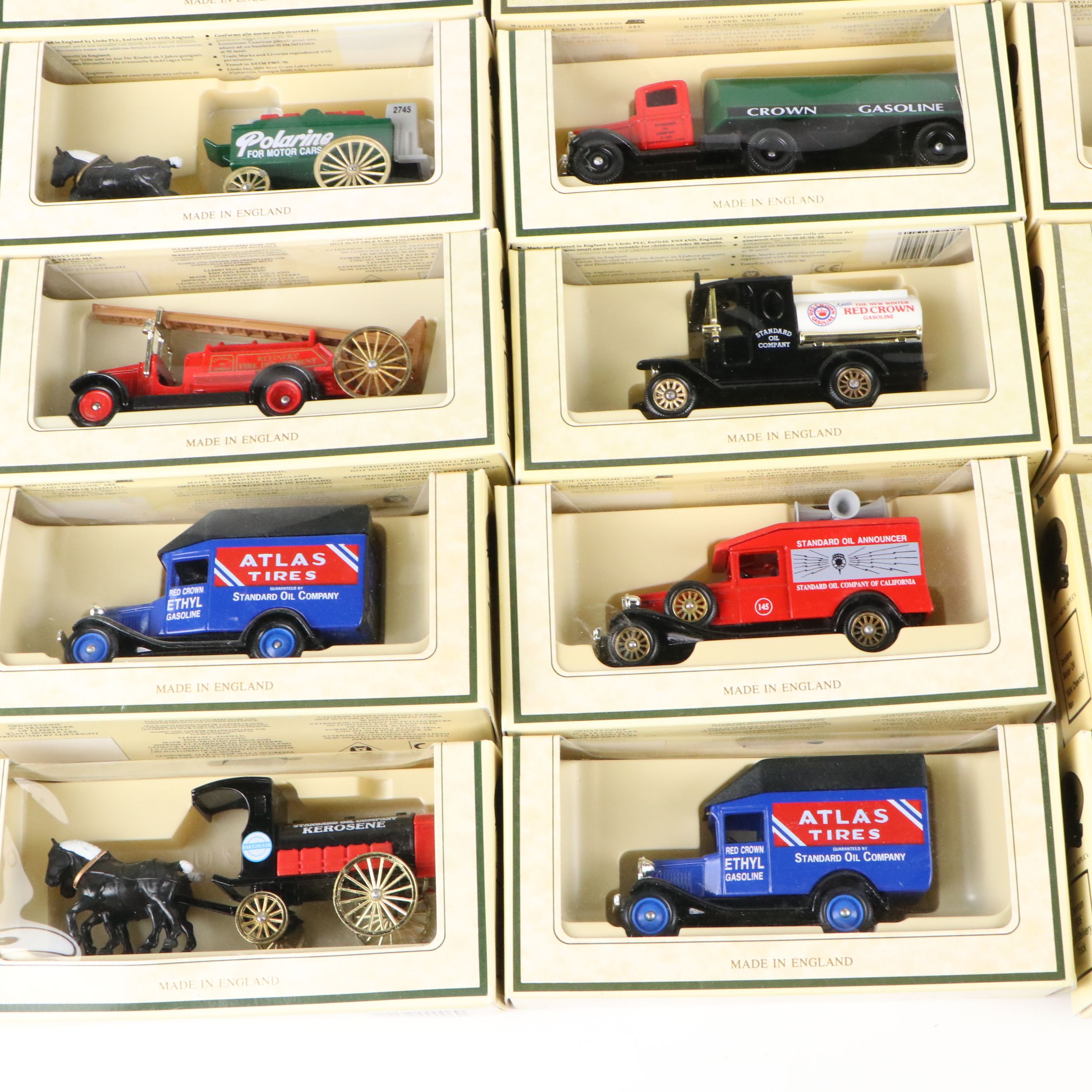 Chevron Lledo "Days Gone" English Commemorative Model Diecast Vehicles, 1990s