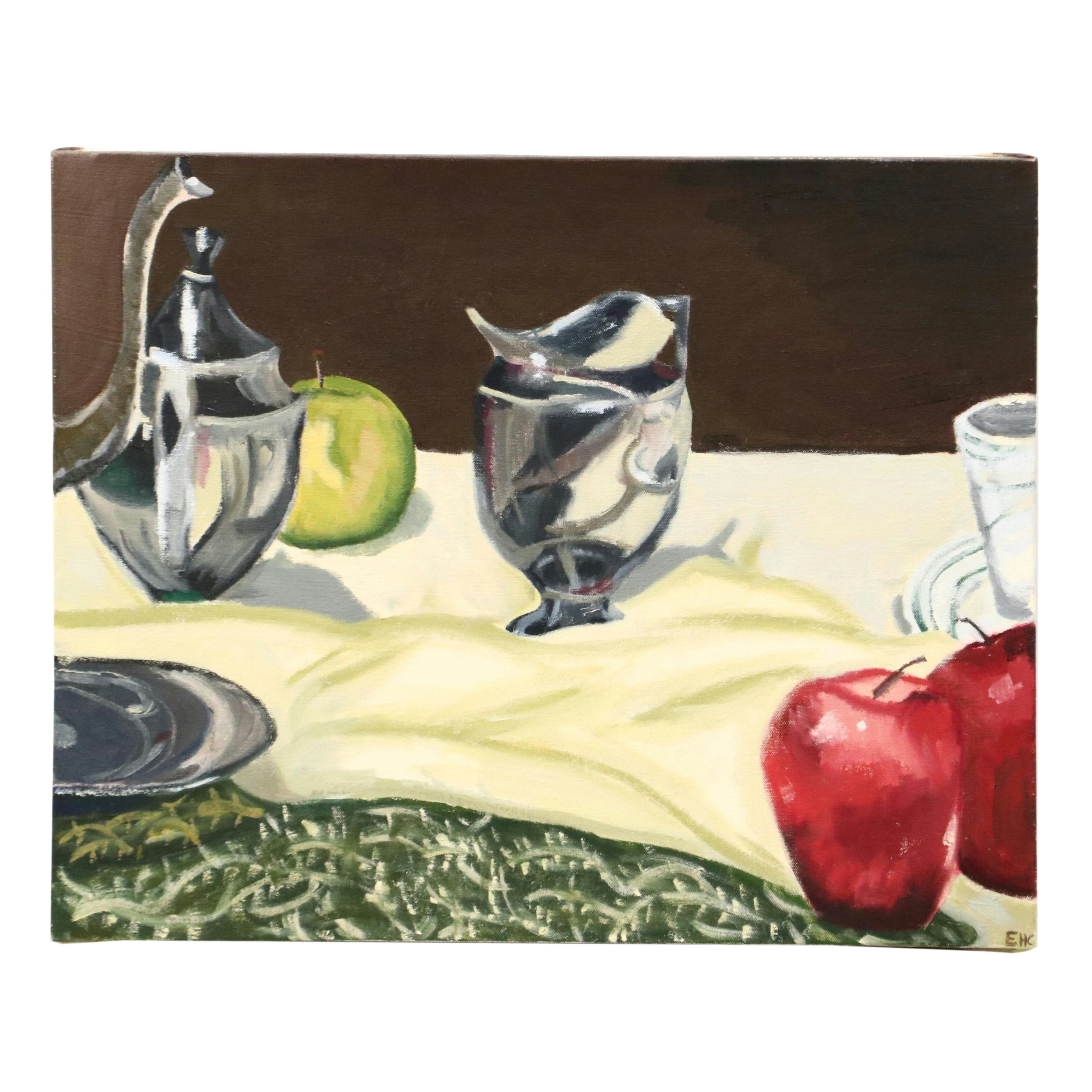 Still Life Oil Painting, 21st Century