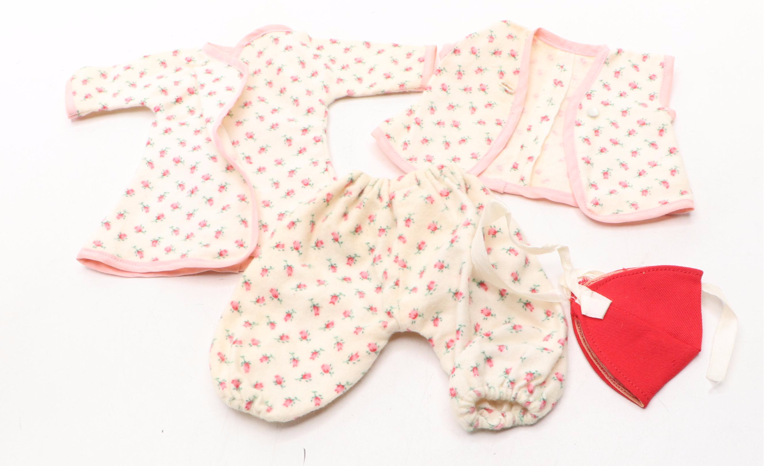 Ideal Vinyl Shirley Temple Doll in Red Coat with Original Box,  Mid-20th C.