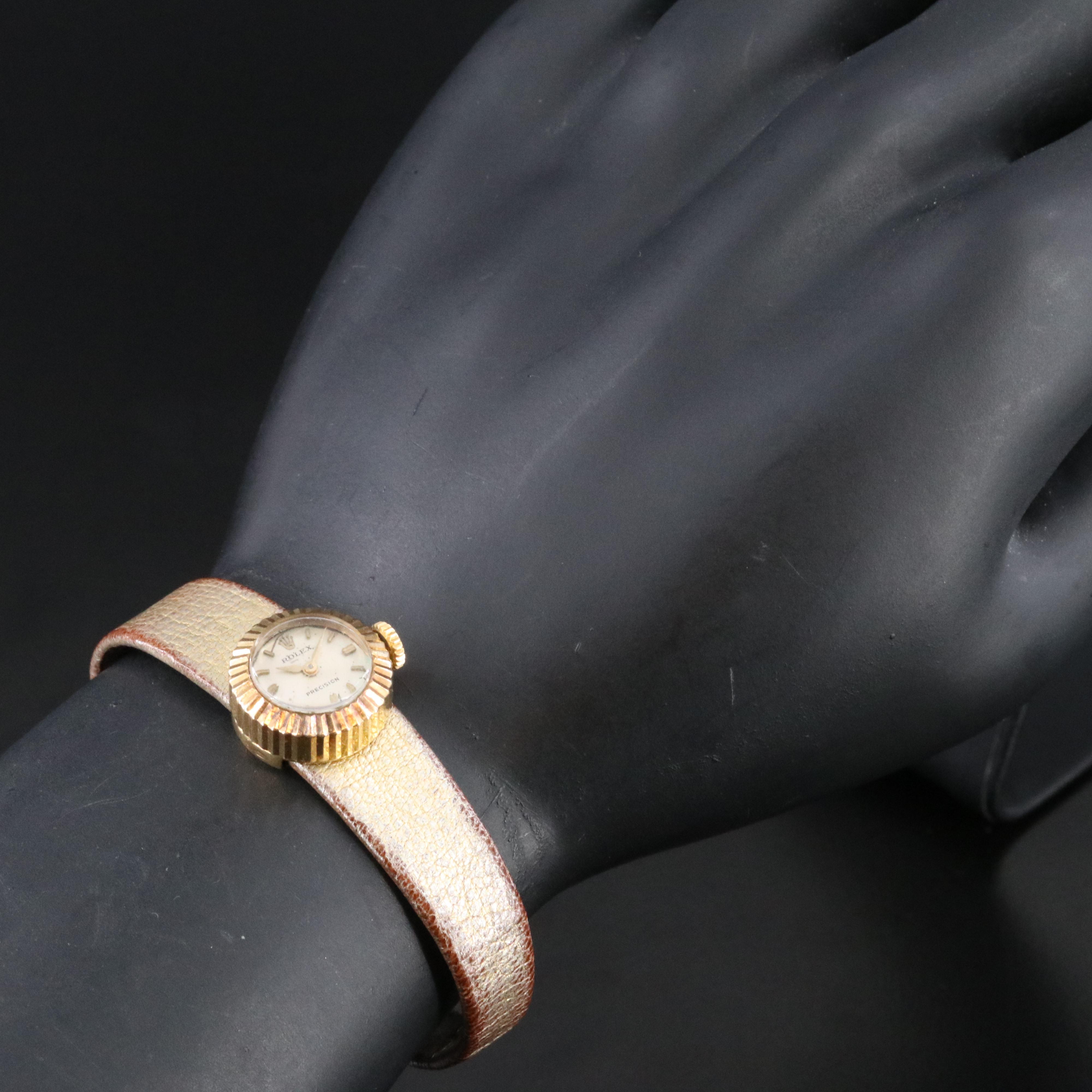 Rolex Chameleon 18K Gold Vintage Watch c.1959