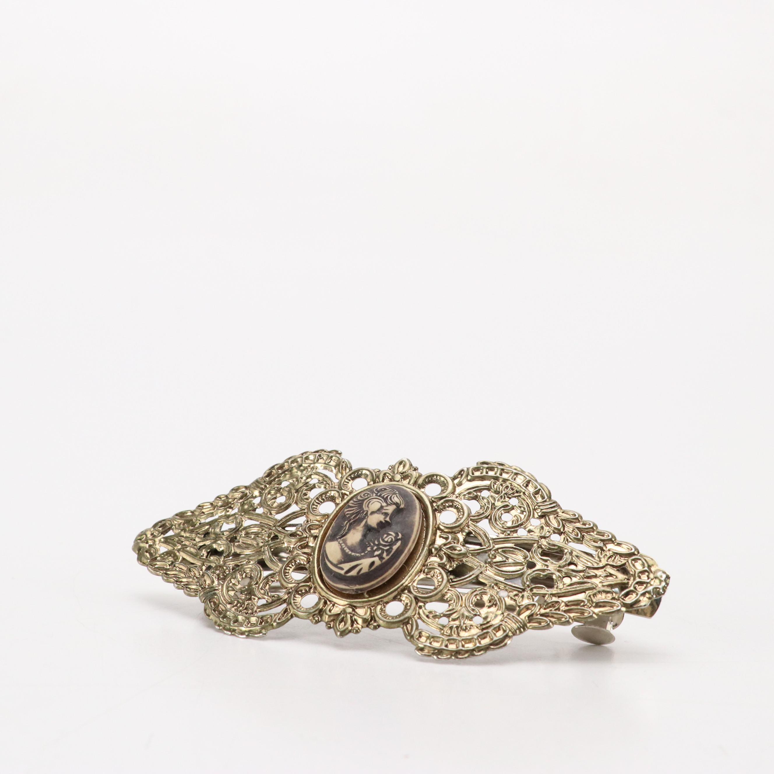 Embellished Barrettes, Clips, and More Hair Accessories