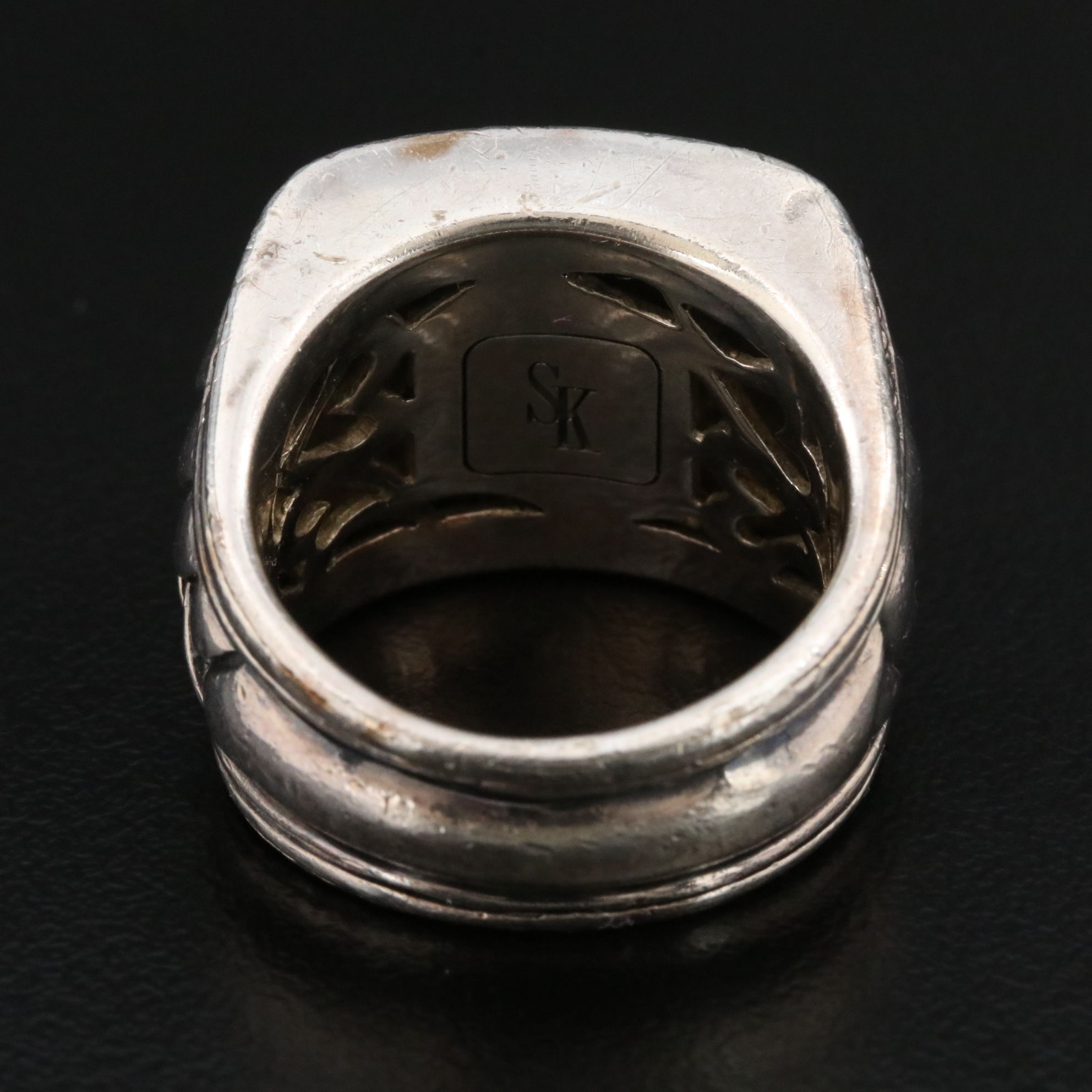 Scott Kay Sterling 0.46 CTW Diamond Basketweave Ring