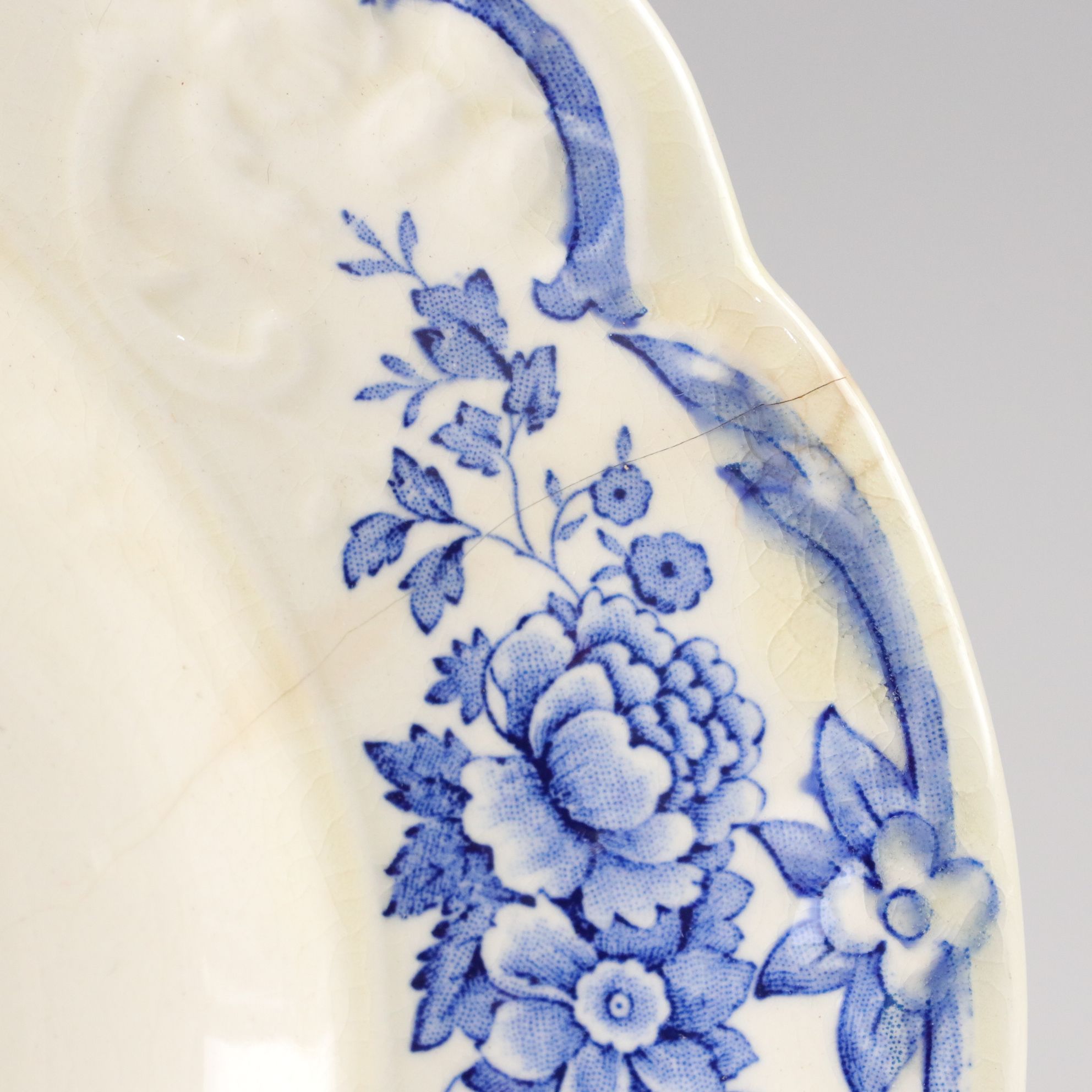 Milk Glass Salt & Pepper Shaker with Serving Platter & More