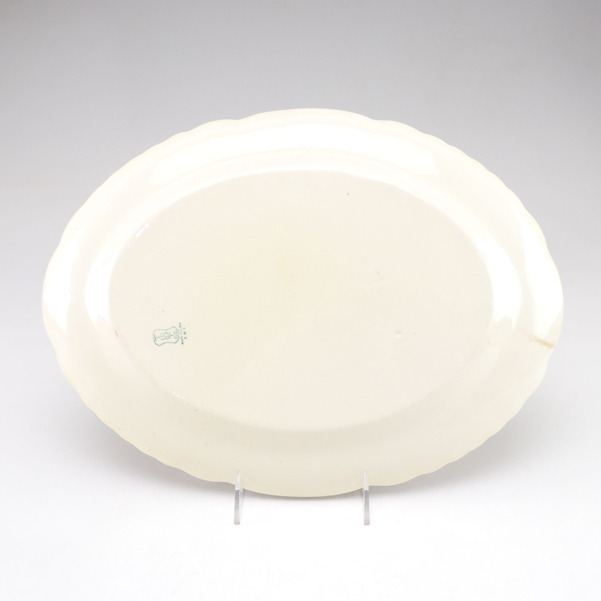 Milk Glass Salt & Pepper Shaker with Serving Platter & More