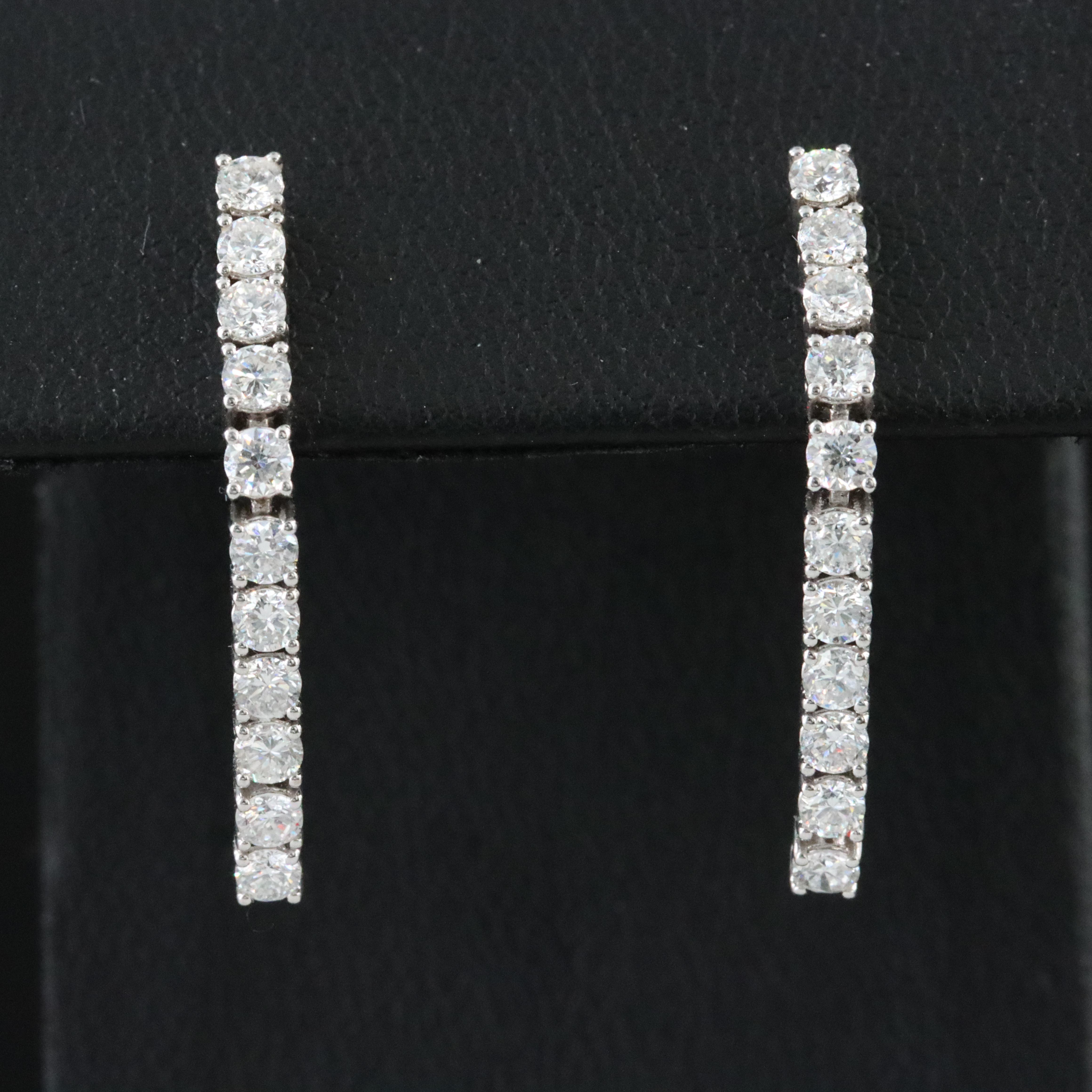14K 1.01 CTW Lab Grown Diamond Earrings