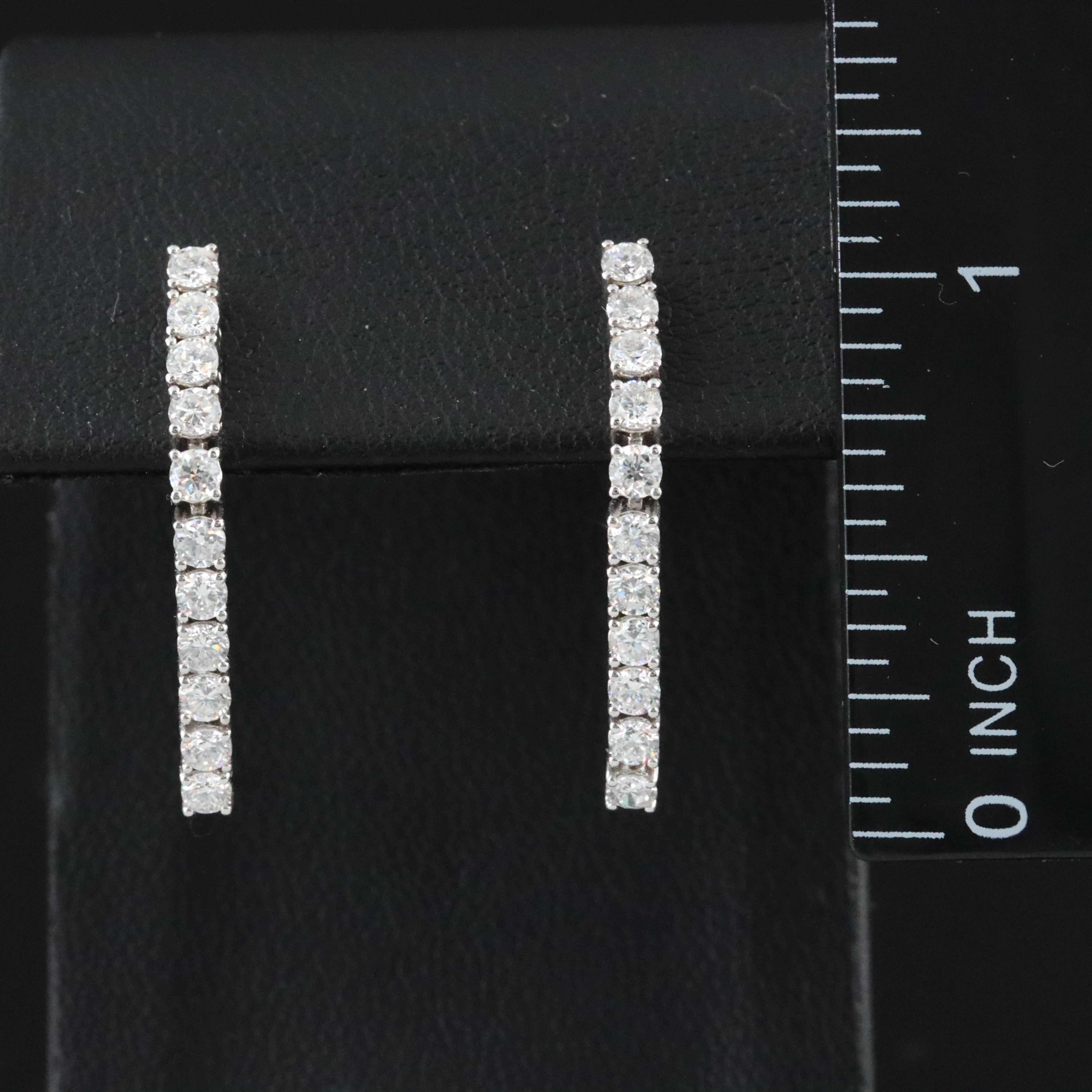 14K 1.01 CTW Lab Grown Diamond Earrings