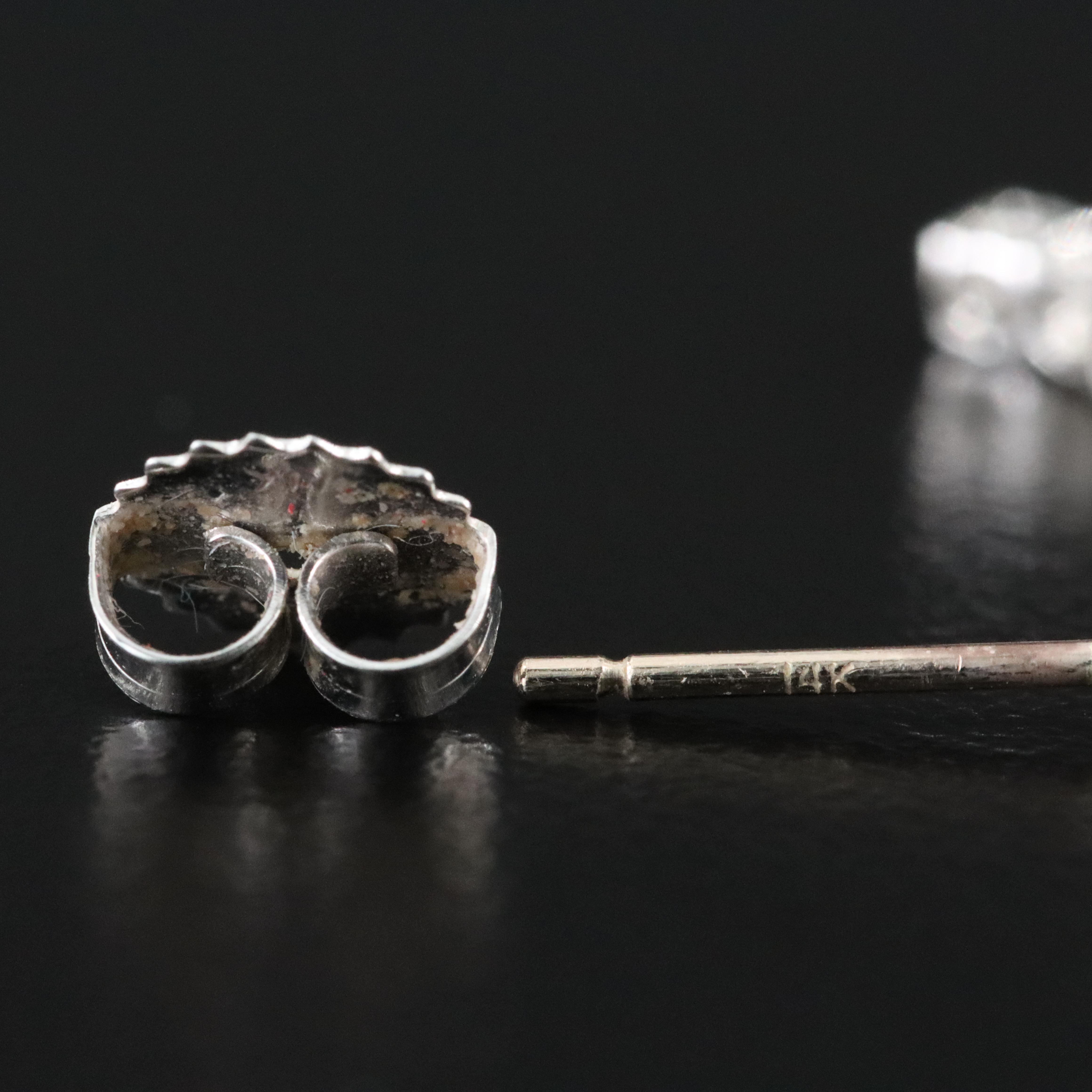 14K 1.01 CTW Lab Grown Diamond Earrings