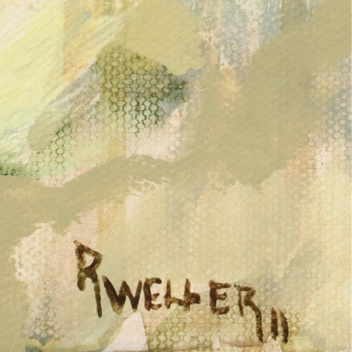 Rebecca Weller Figural Oil Painting From "The Workers" Series, 2011