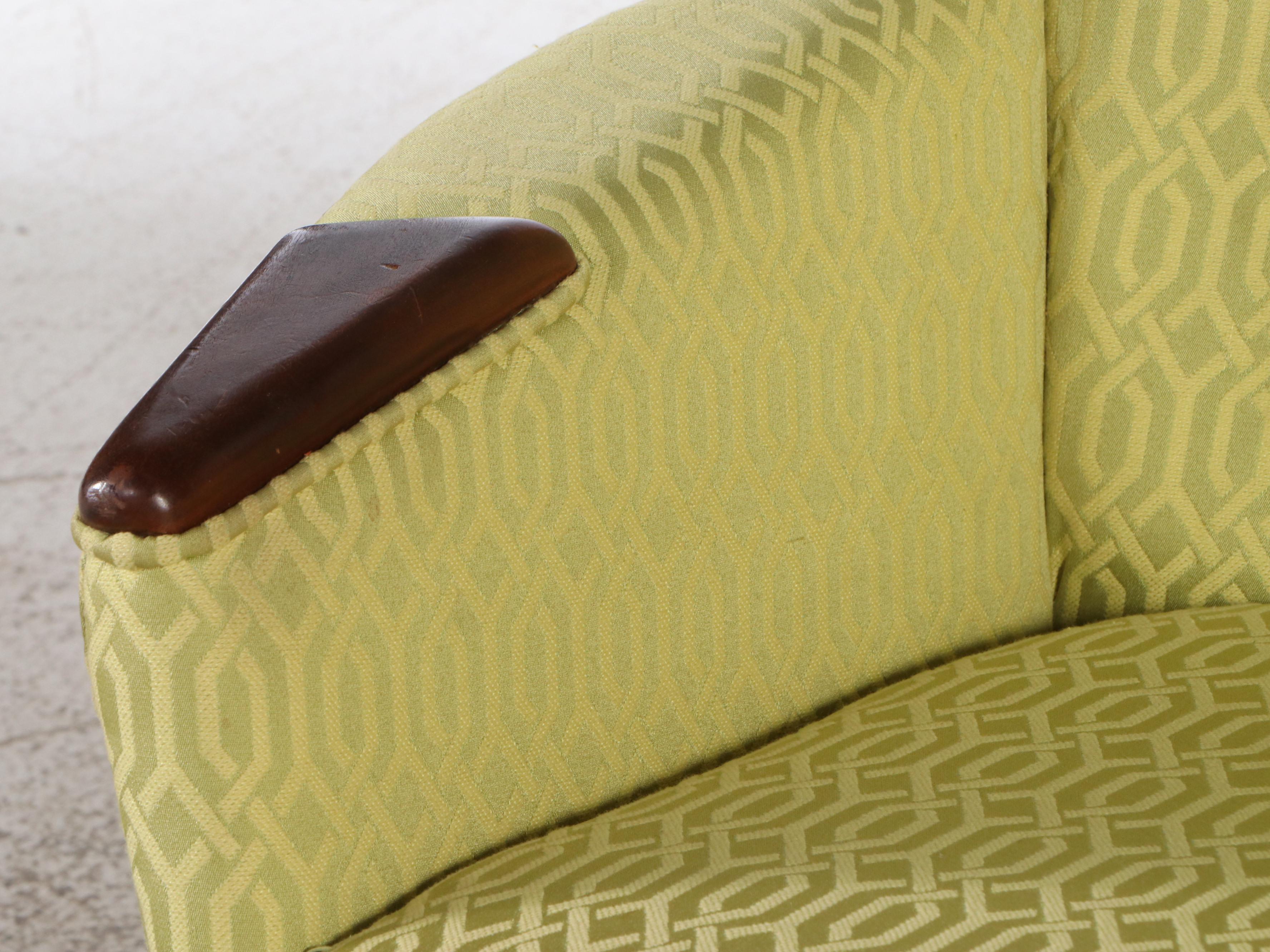 Adrian Pearsall 2174-C Swivel Lounge Chair and Ottoman, Mid-20th Century