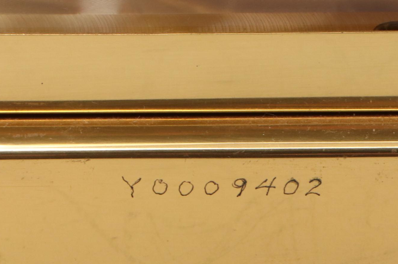 Jaeger-LeCoultre Swiss Atmos 25-Year Service Award Presentation Mantel Clock