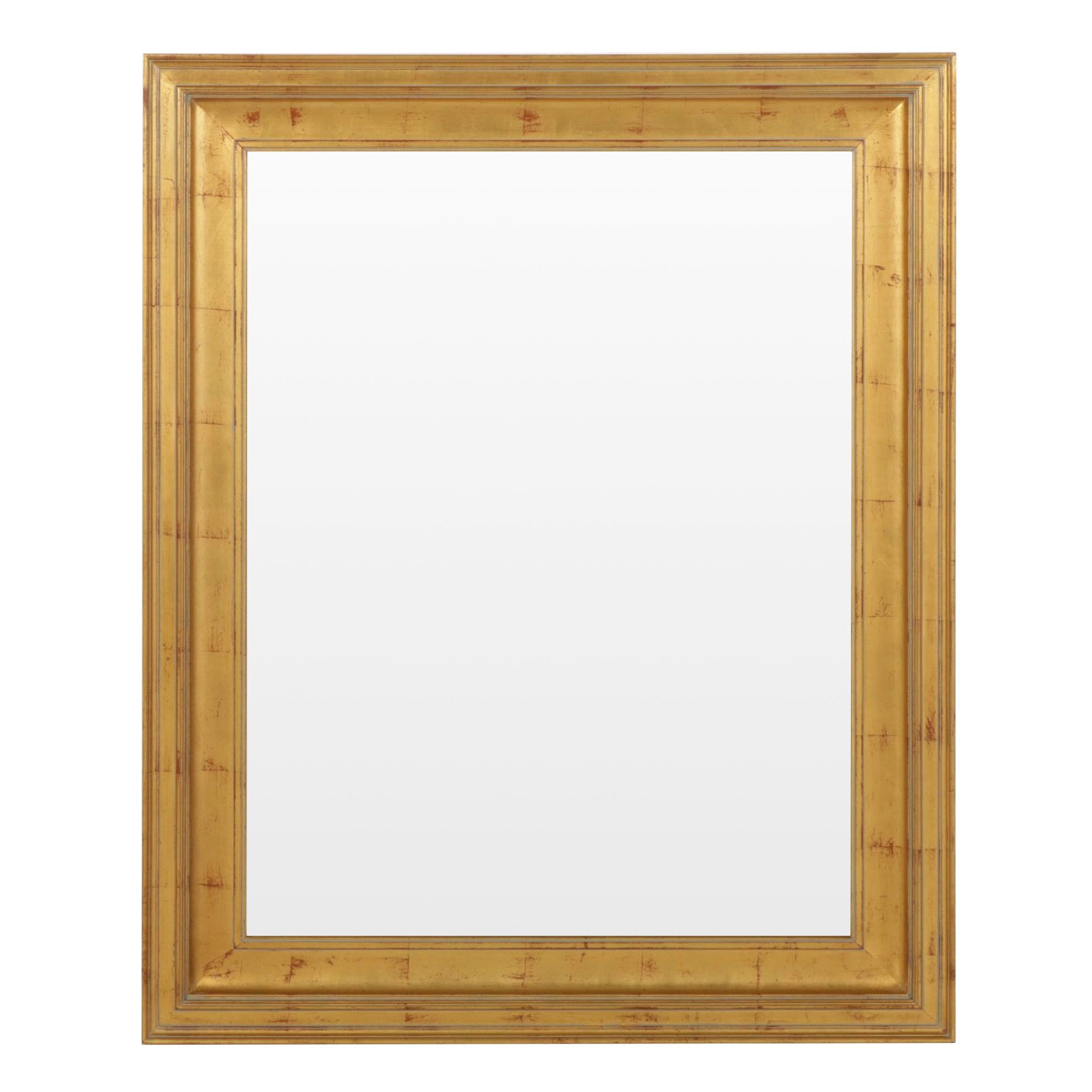 Carolina Mirror Company Wall Mirror in Gold Toned Frame