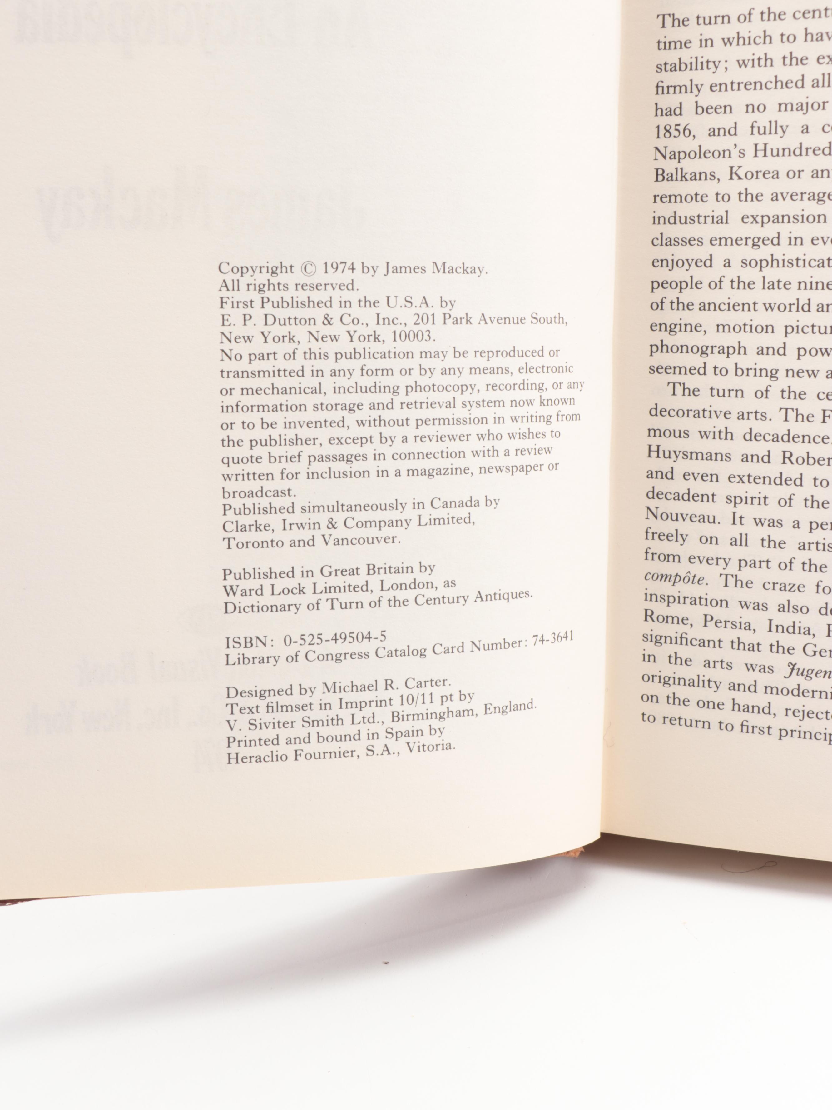 "Small Antiques for the Collector" and More Antiques Nonfiction