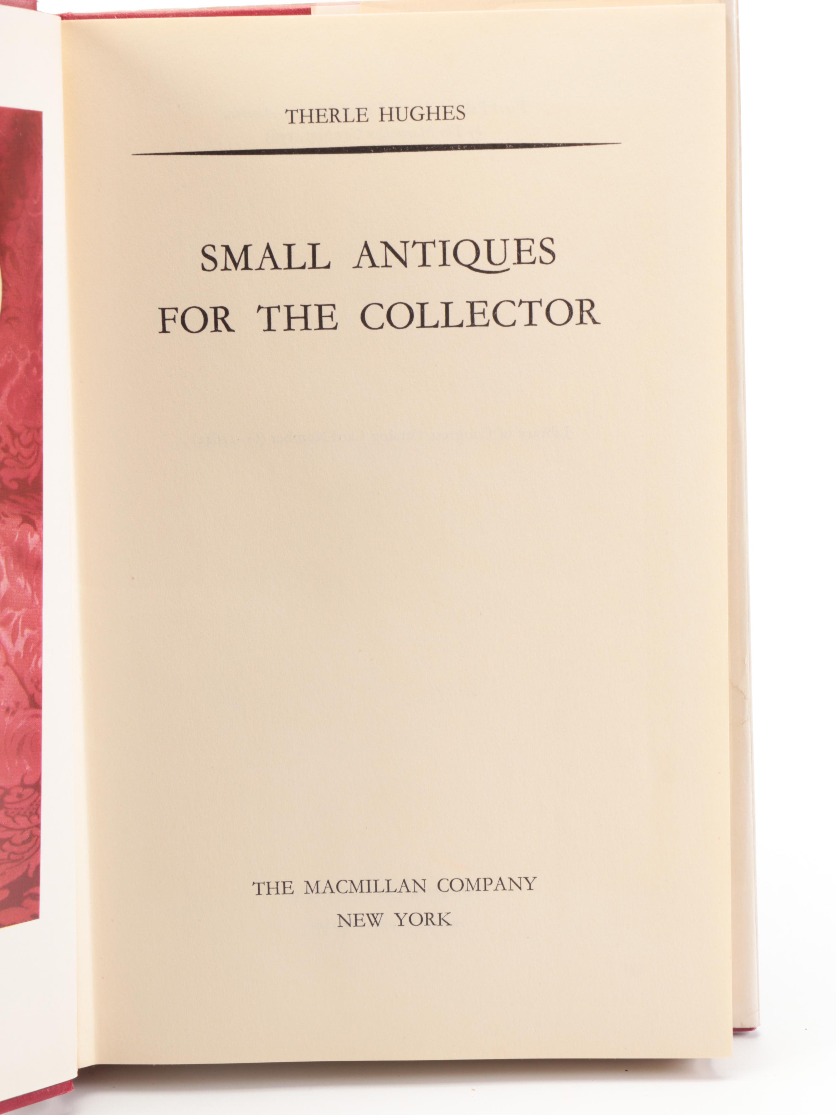 "Small Antiques for the Collector" and More Antiques Nonfiction