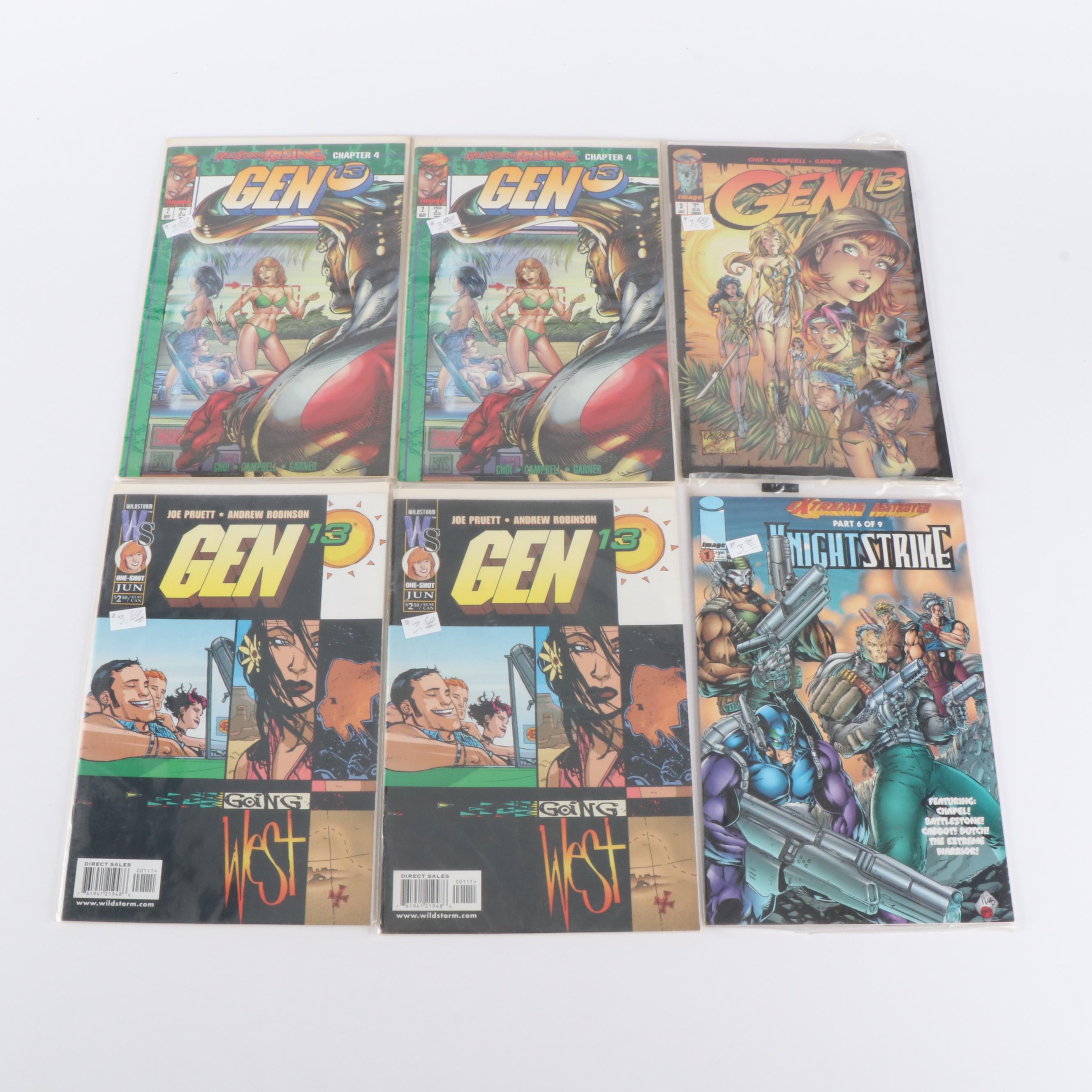 Modern Age Comic Books Featuring "Shadowman", "Wildcats", and More
