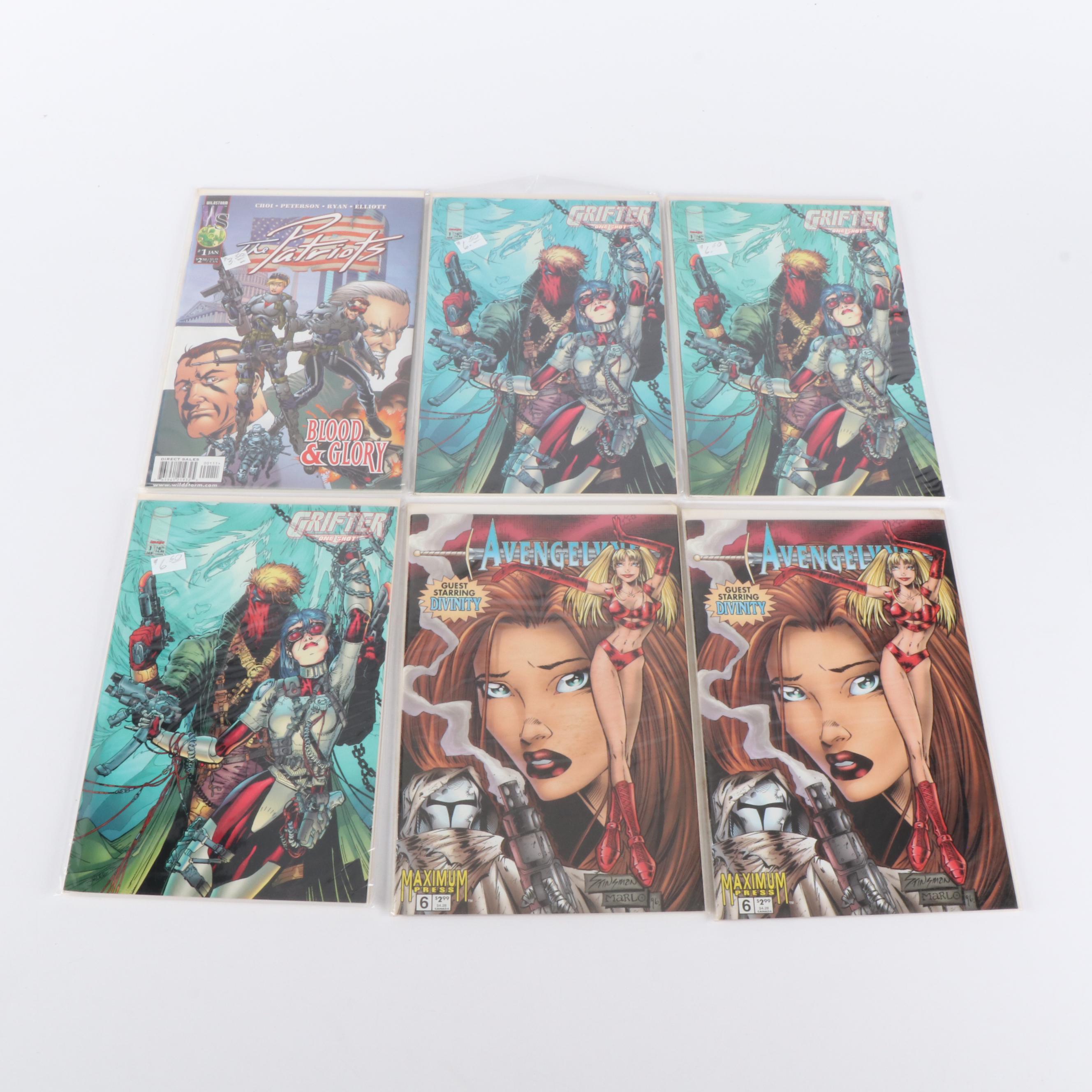 Modern Age Comic Books Featuring "Shadowman", "Wildcats", and More