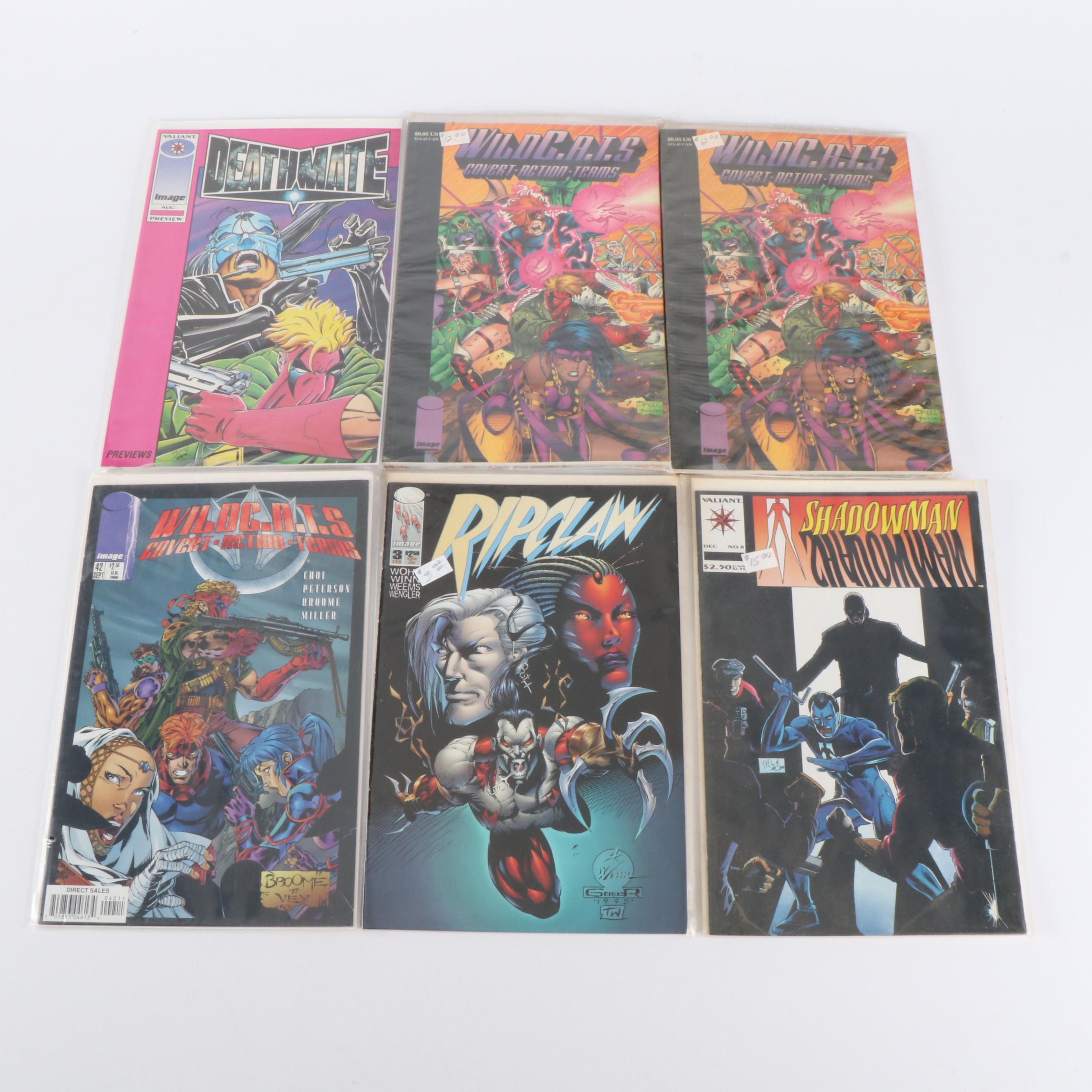 Modern Age Comic Books Featuring "Shadowman", "Wildcats", and More