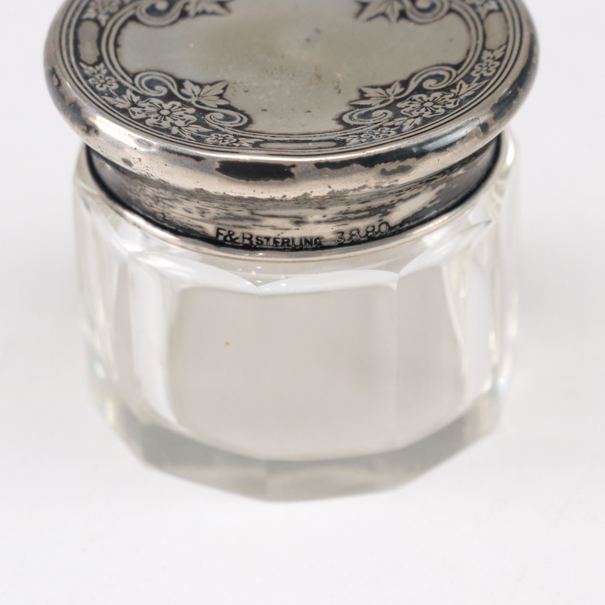 Dresser Jar with Sterling Silver Lid, Gyroscope, and Other items
