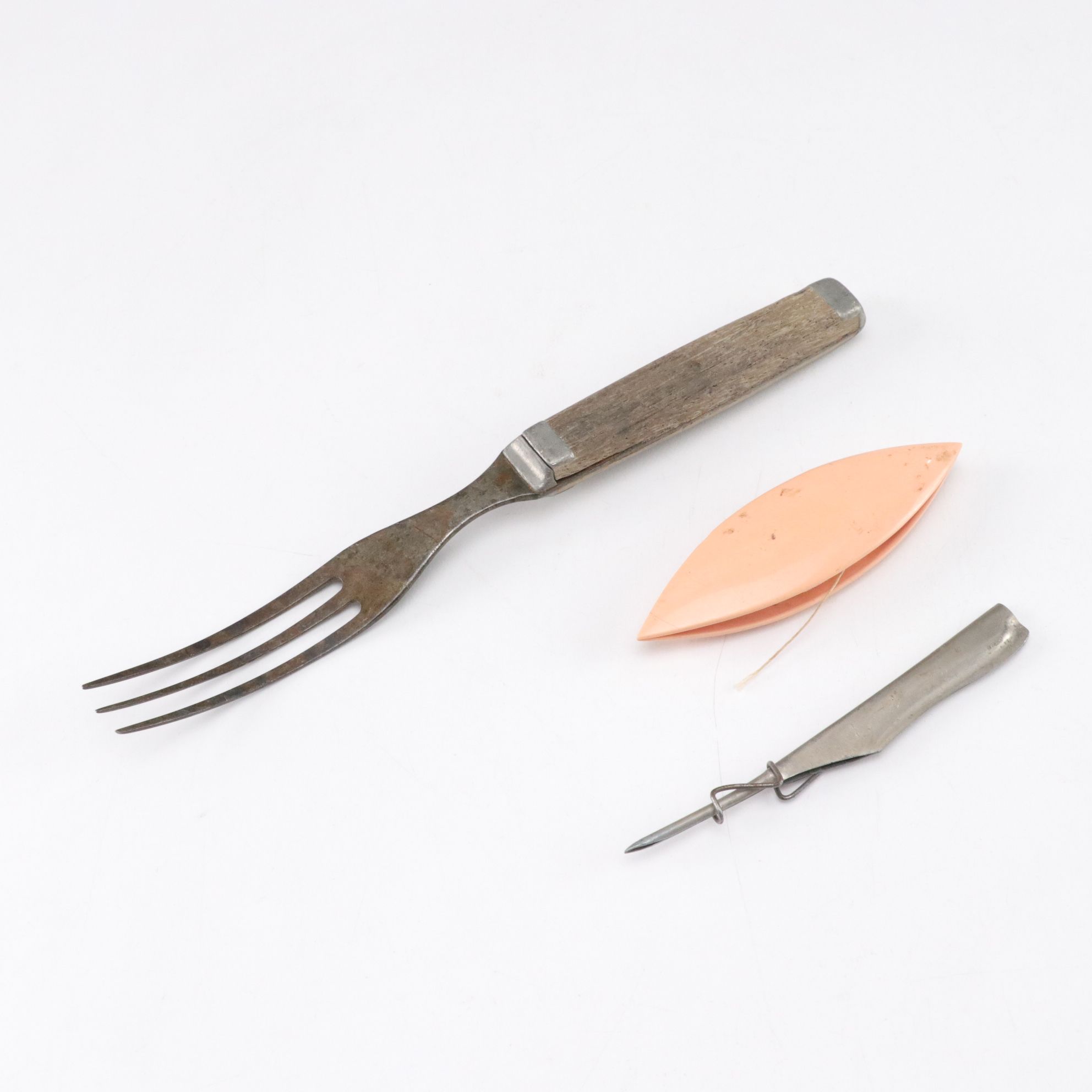 Dresser Jar with Sterling Silver Lid, Gyroscope, and Other items