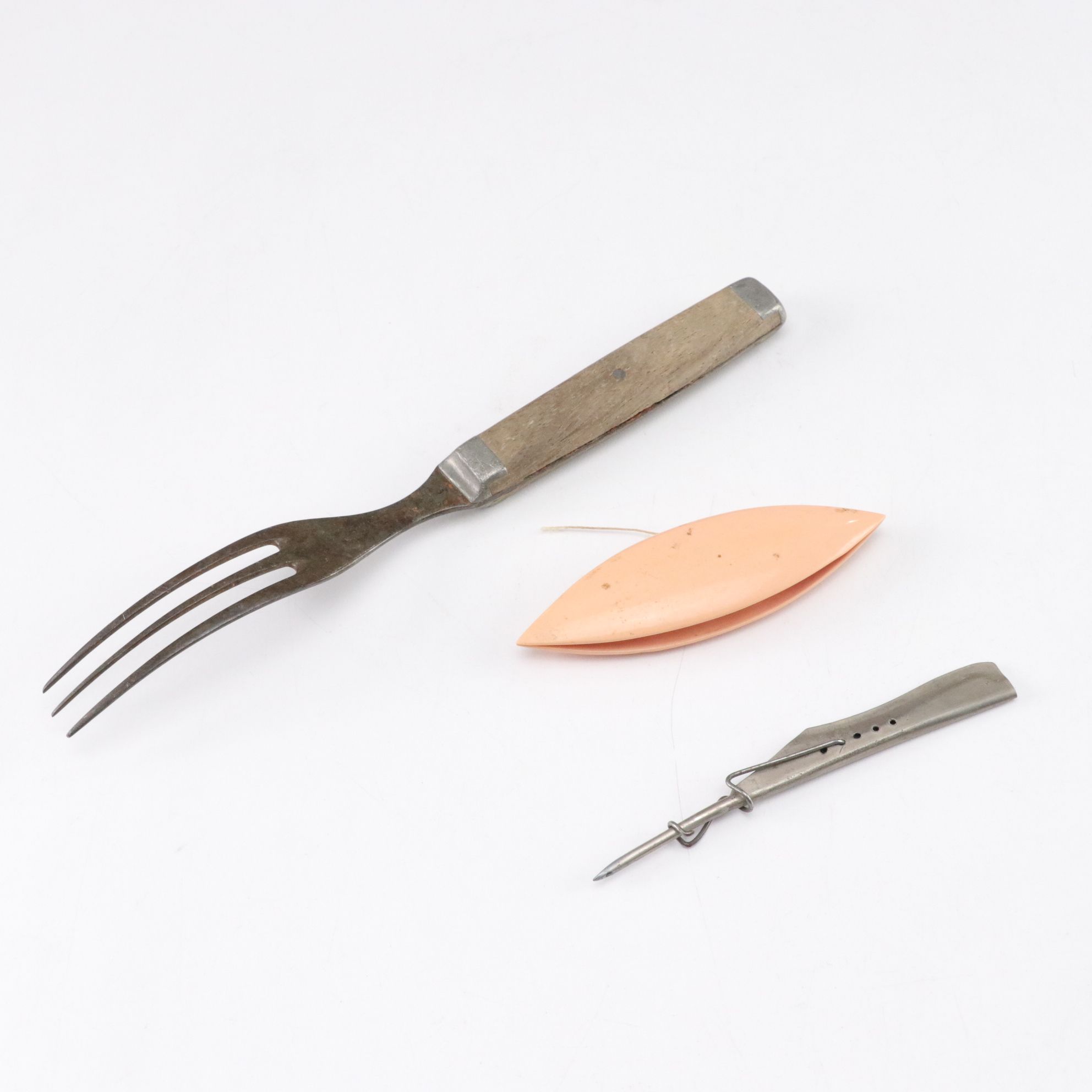 Dresser Jar with Sterling Silver Lid, Gyroscope, and Other items