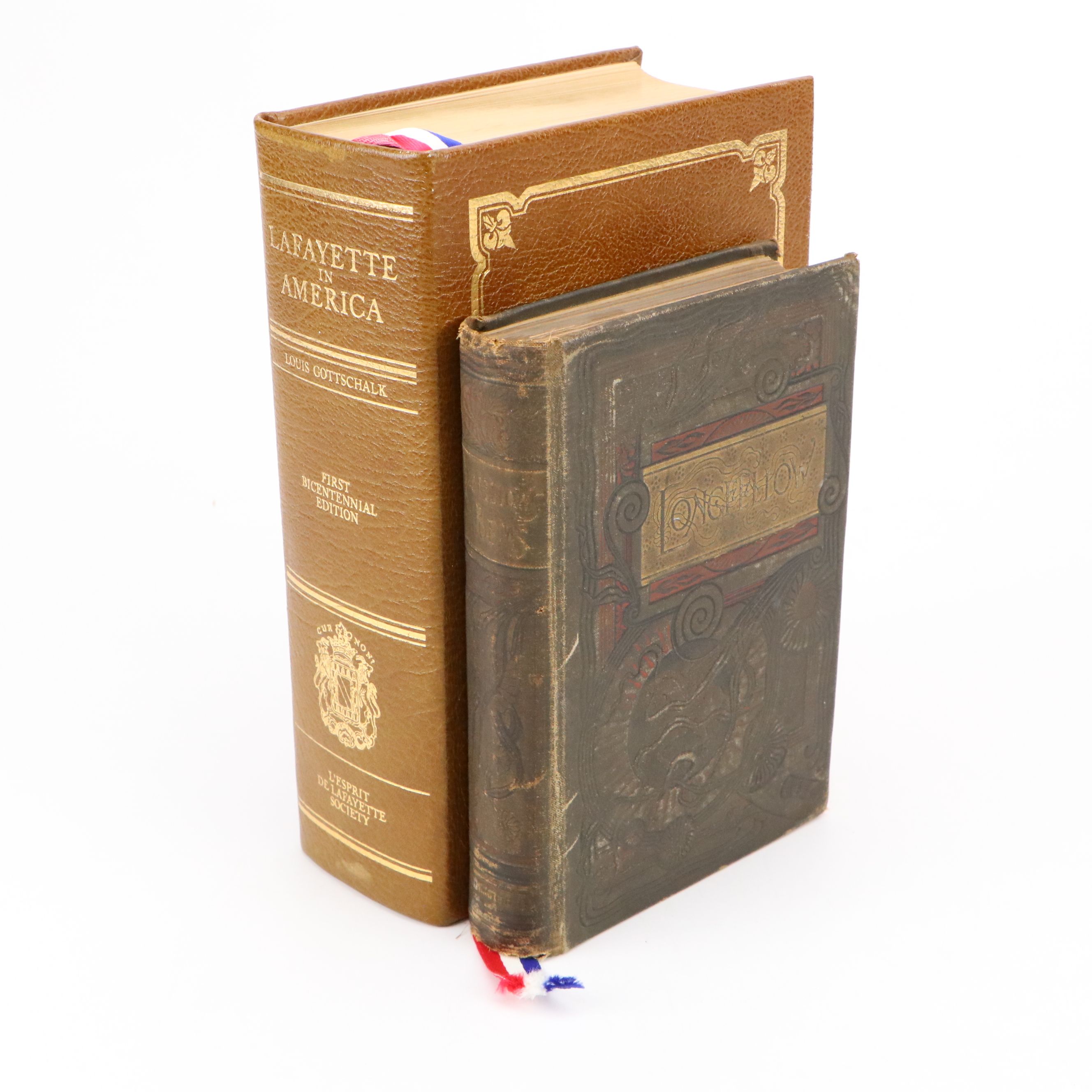 Signed First Bicentennial Edition "Lafayette in America" by Gottschalk and More