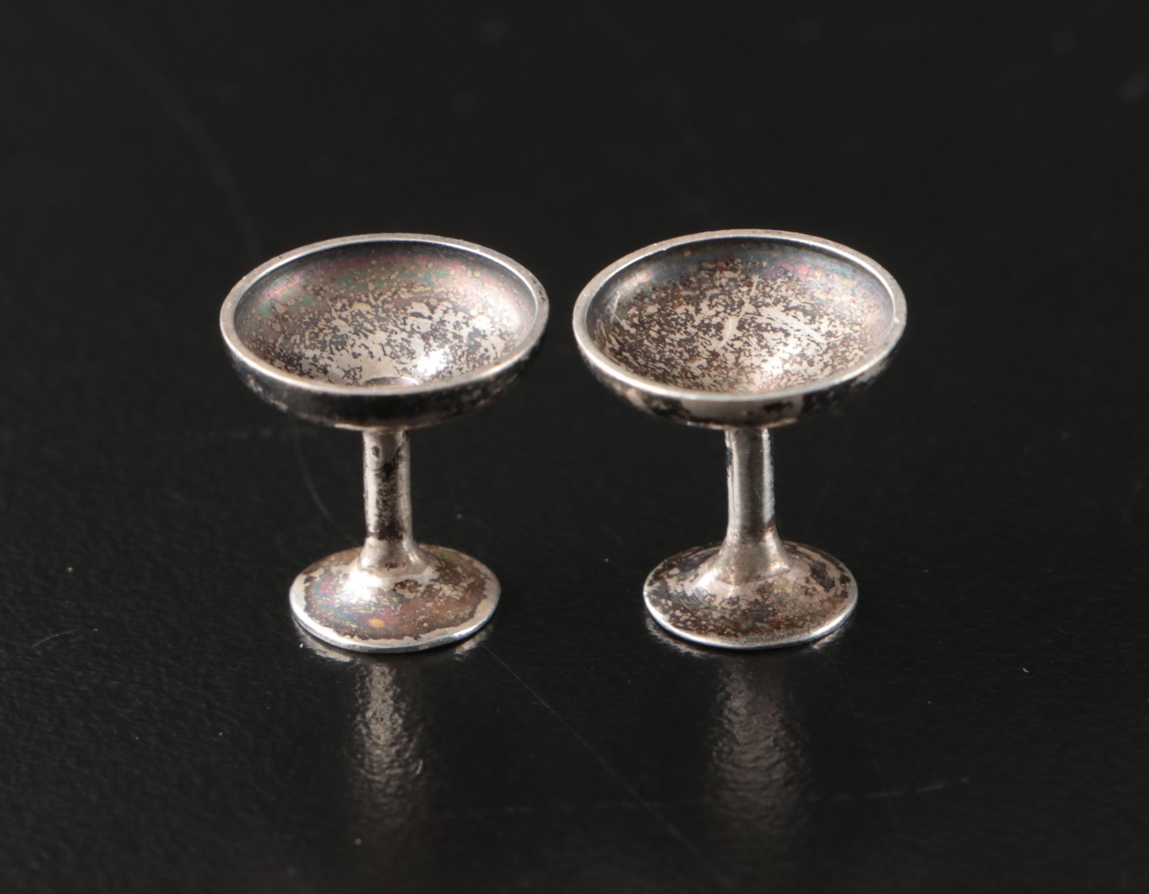 Miniature Sterling Silver Tableware