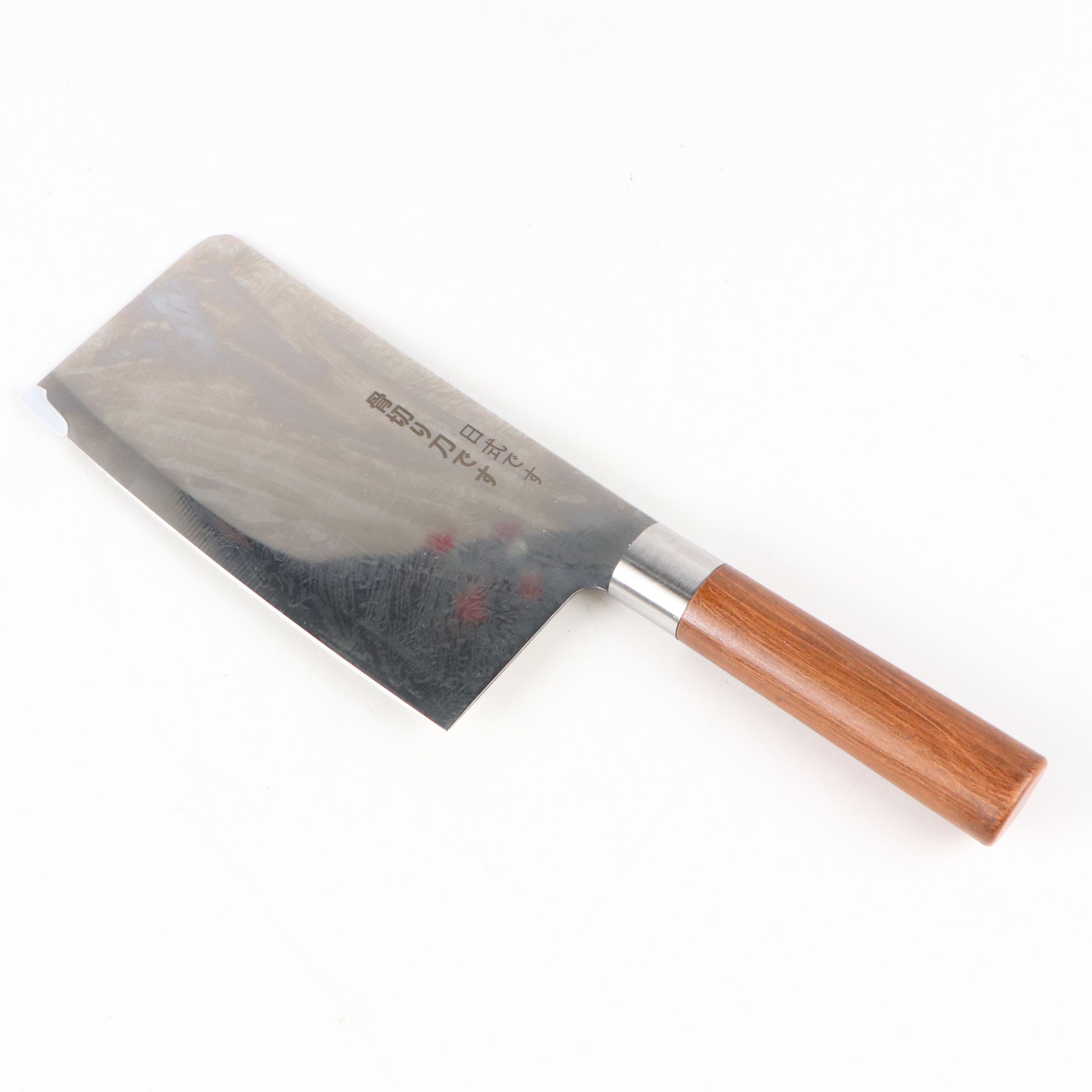 Japanese Style Etched Stainless Steel Chef's Knives with Other Cleaver